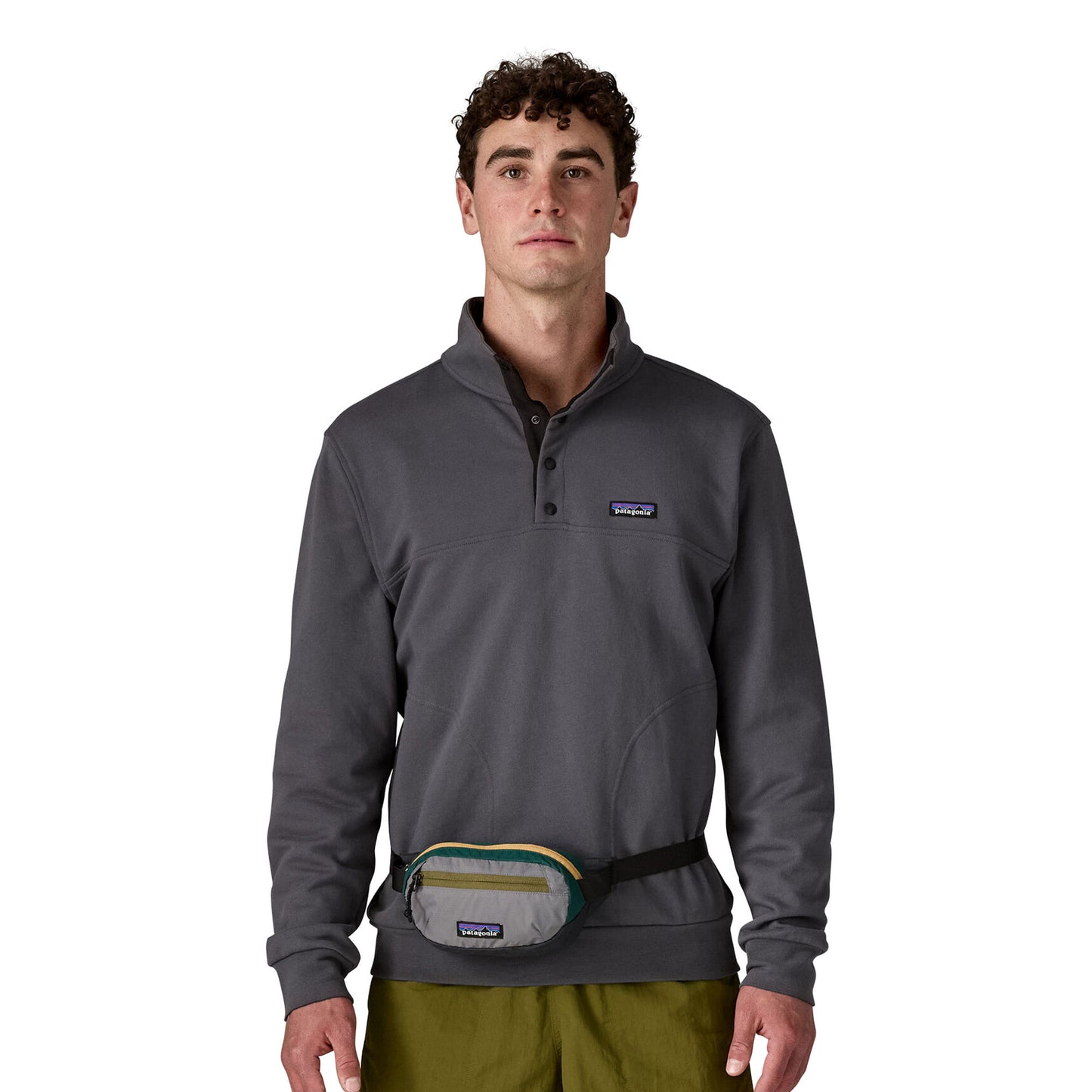 Patagonia Terravia Mini-Hip Patchwork Noble Grey - 49448-PWNO