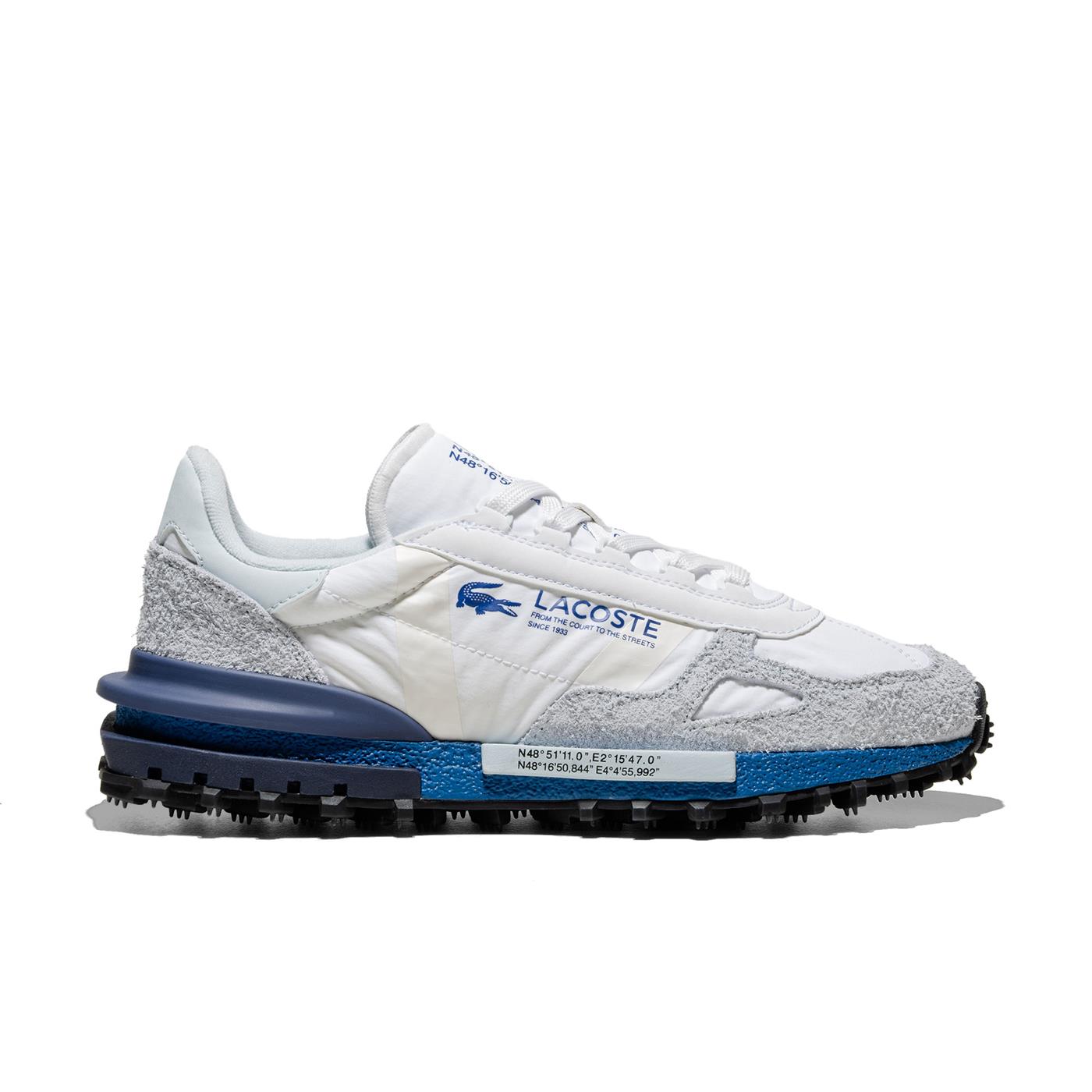 Lacoste Elite Active White/Light Blue - 49SMA0002-1T3