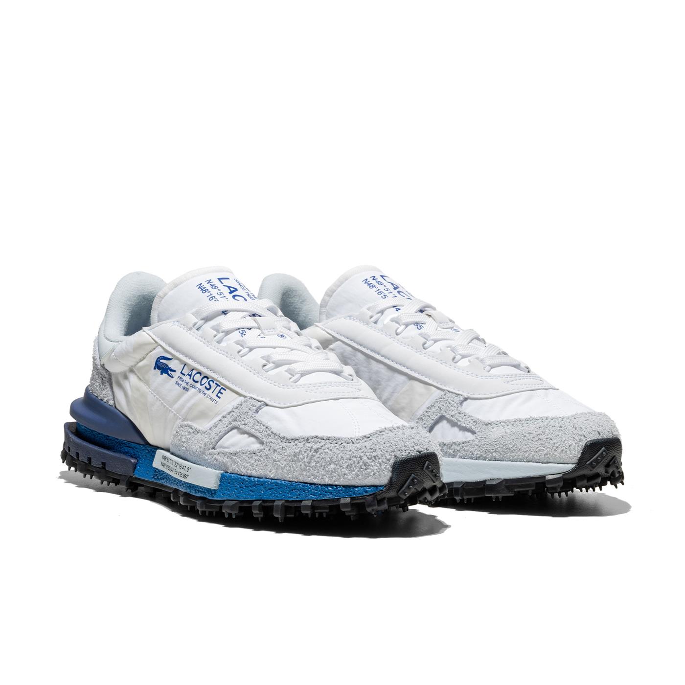 Lacoste Elite Active White/Light Blue - 49SMA0002-1T3