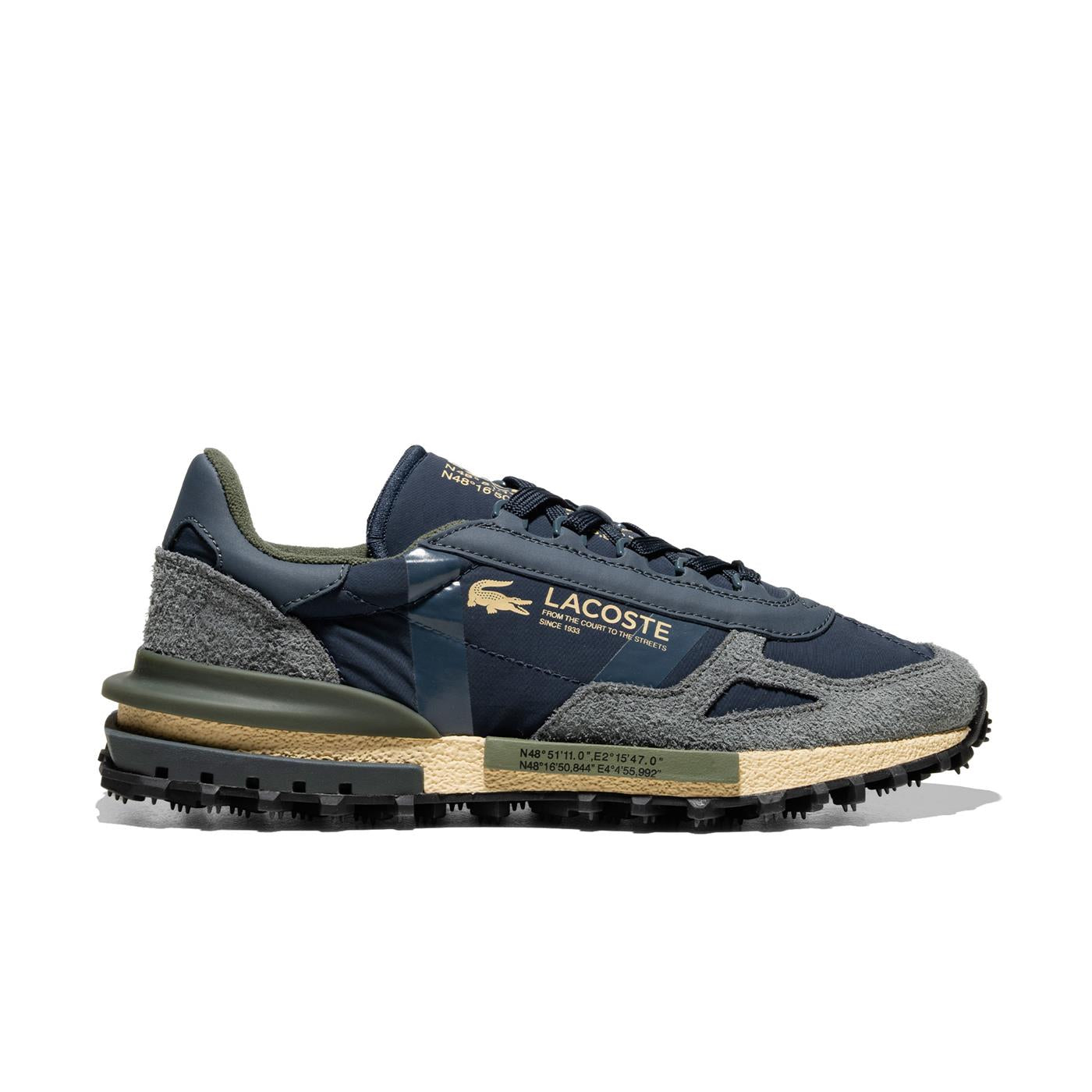 Lacoste Elite Active Navy/Khaki - 49SMA0002-AH9