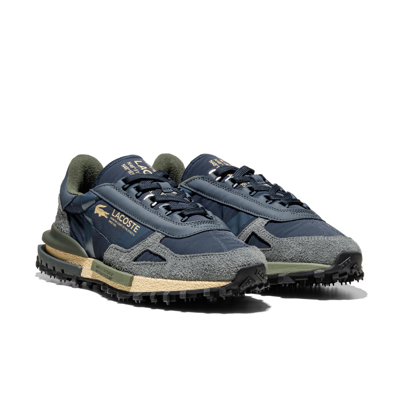 Lacoste Elite Active Navy/Khaki - 49SMA0002-AH9