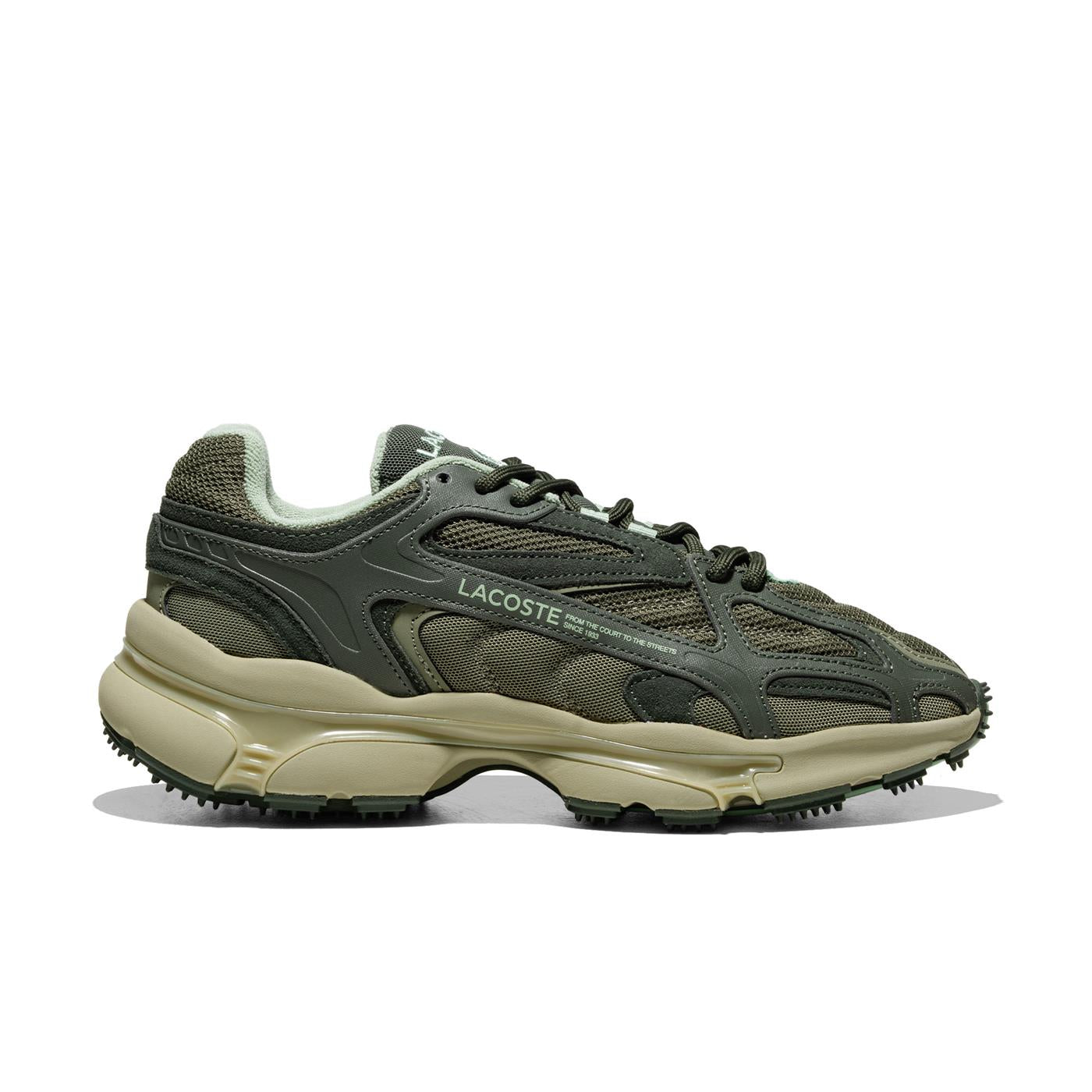 Lacoste L003 2K24 Khaki/Light Green - 49SMA0008-KL1