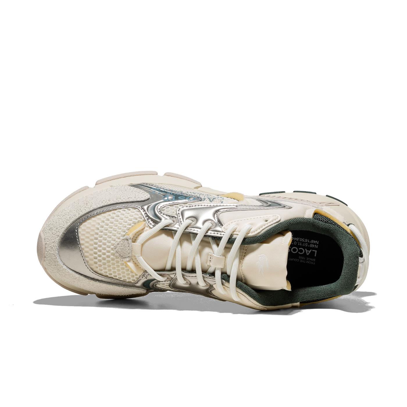 Lacoste L003 Neo Off White/Dark Green - 49SMA0111-1Y5