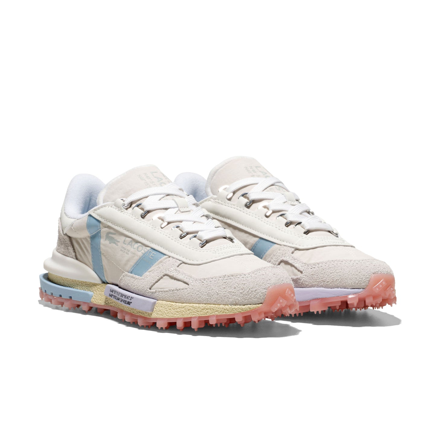 Lacoste Elite Active Off White/Light Blue - 50SFA0074-WB8