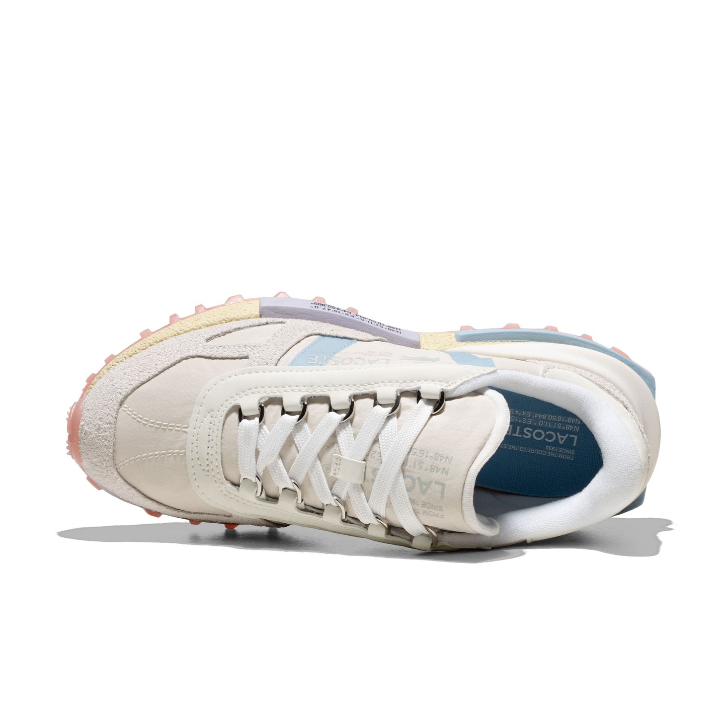 Lacoste Elite Active Off White/Light Blue - 50SFA0074-WB8