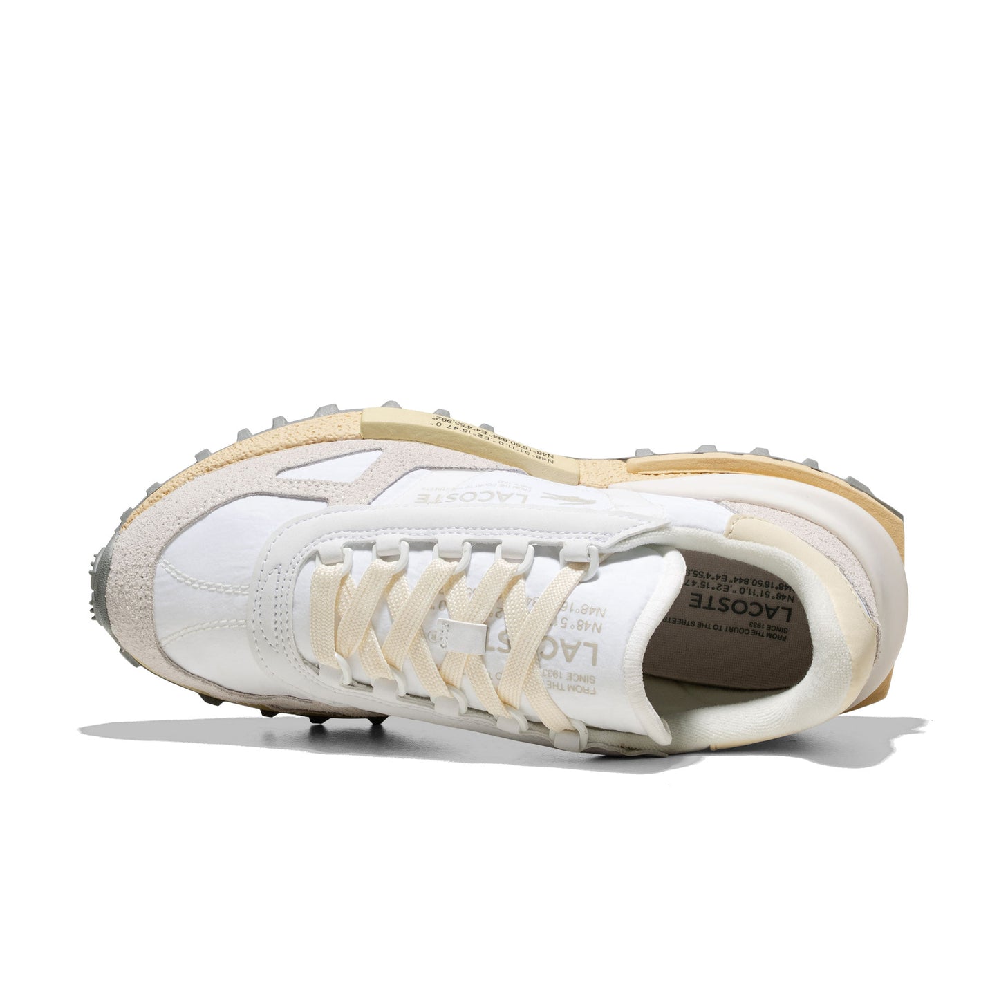 Lacoste Elite Active White/Light Yellow - 50SFA0076-2H8
