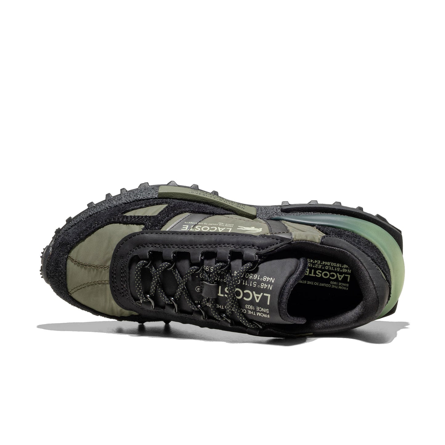 Lacoste Elite Active Black/Light Green - 50SFA0077-2J9