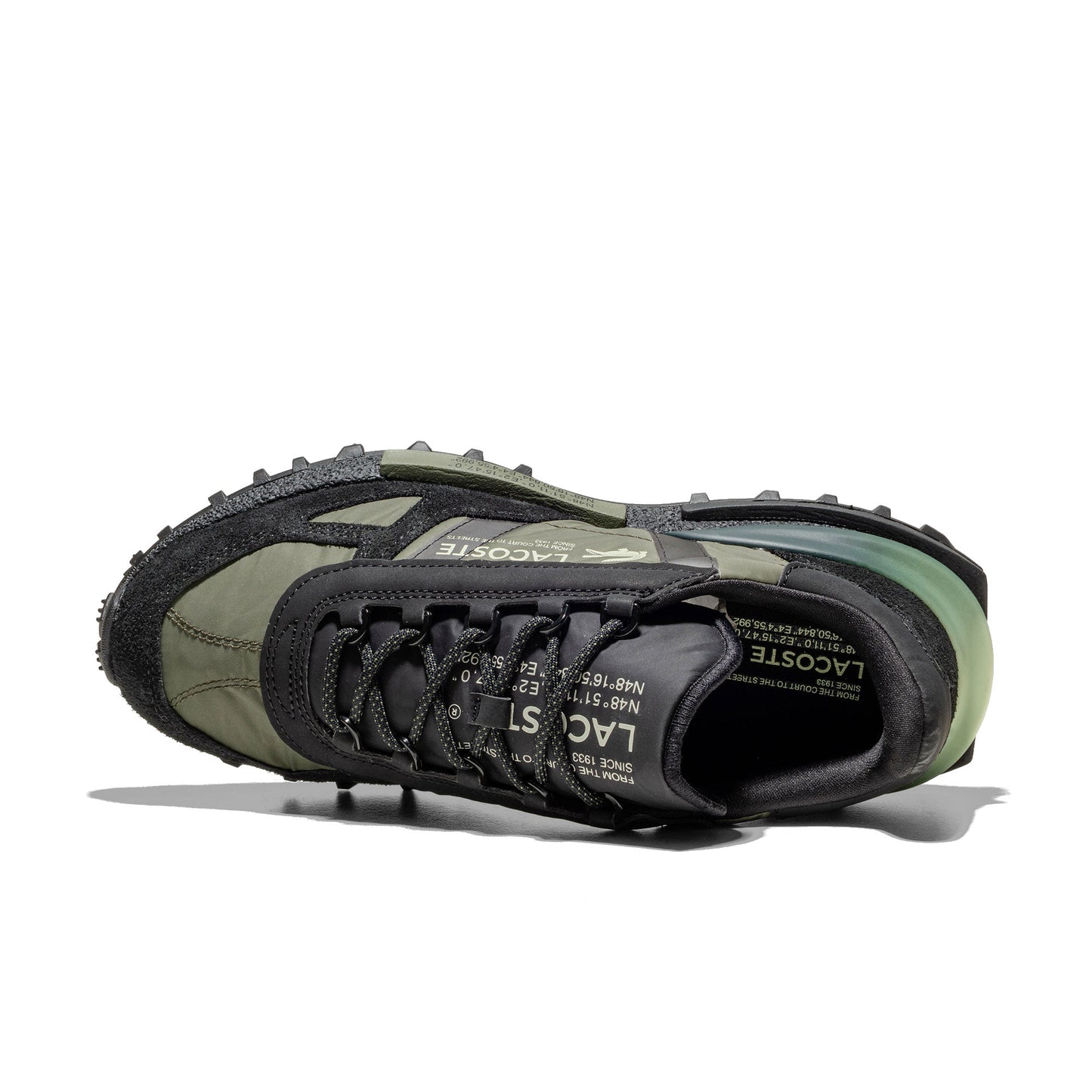 Lacoste Elite Active Black/Light Green - 50SMA0080-2J9