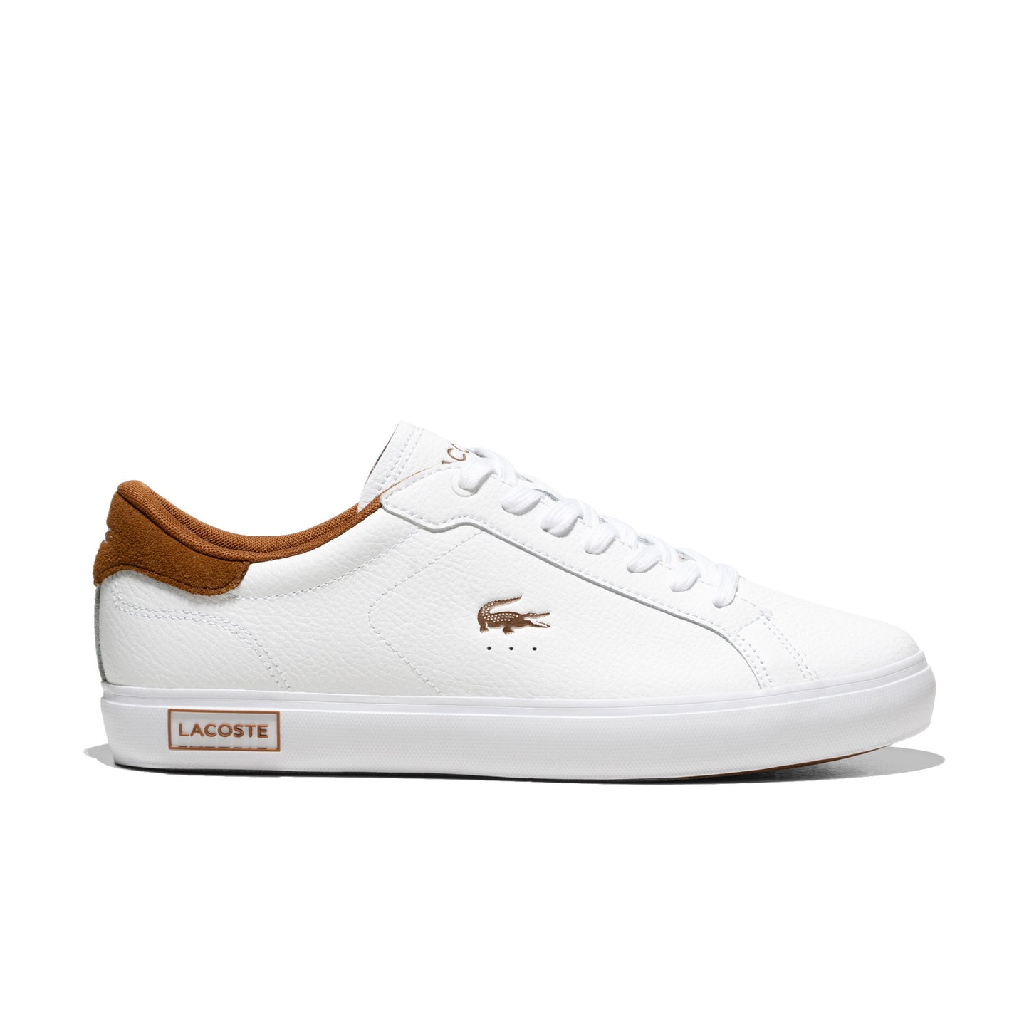 Lacoste Powercourt White/Brown - 50SMA0150-385