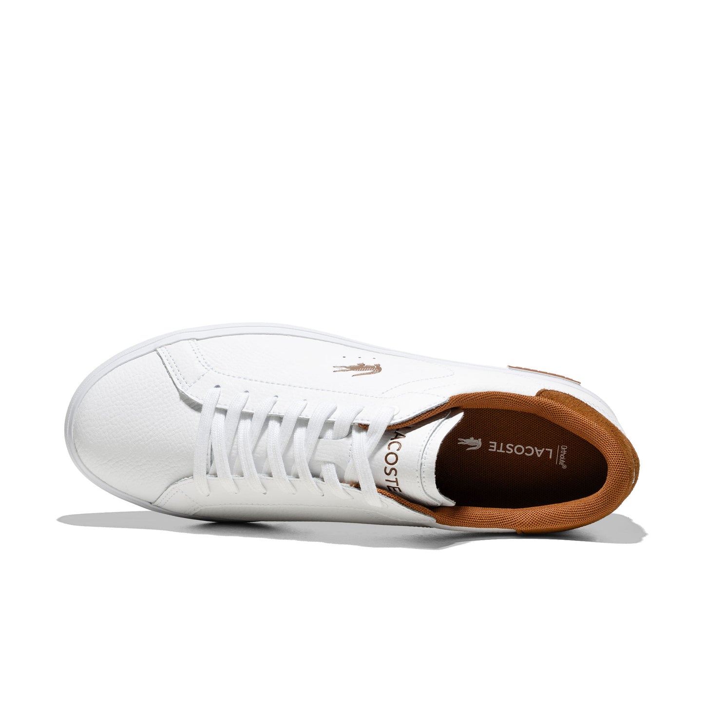 Lacoste Powercourt White/Brown - 50SMA0150-385