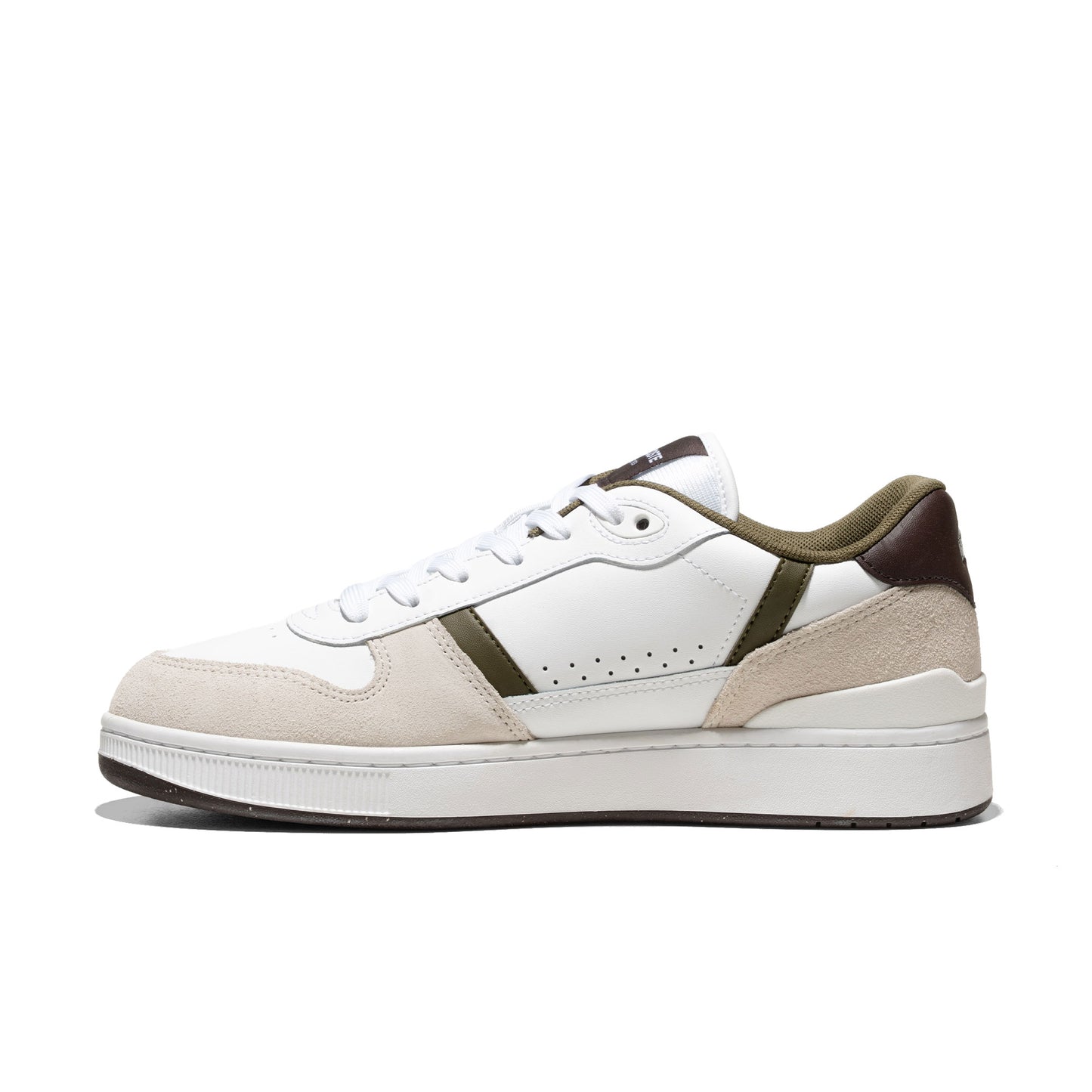 Lacoste T-Clip Set White/Dark Brown - 50SMA0182-V06
