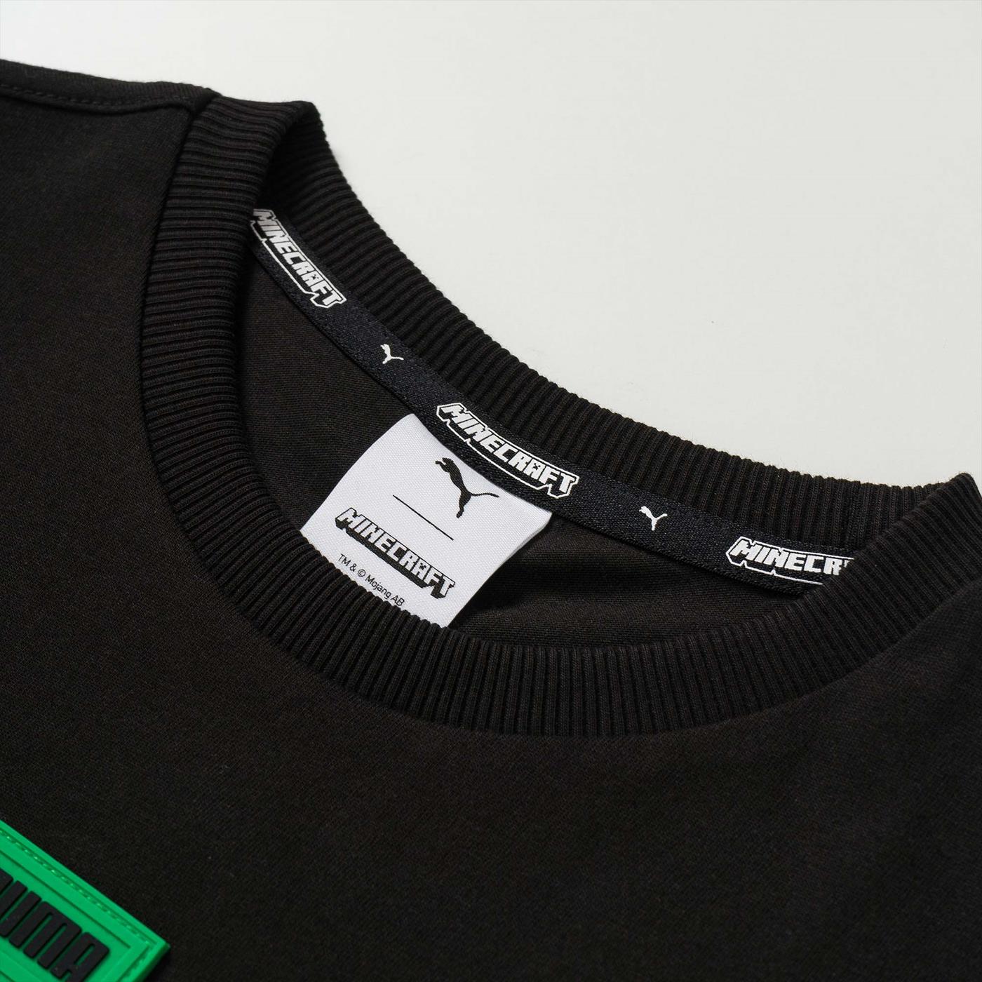 Puma x Minecraft Graphic Tee Puma Black  - 53343501