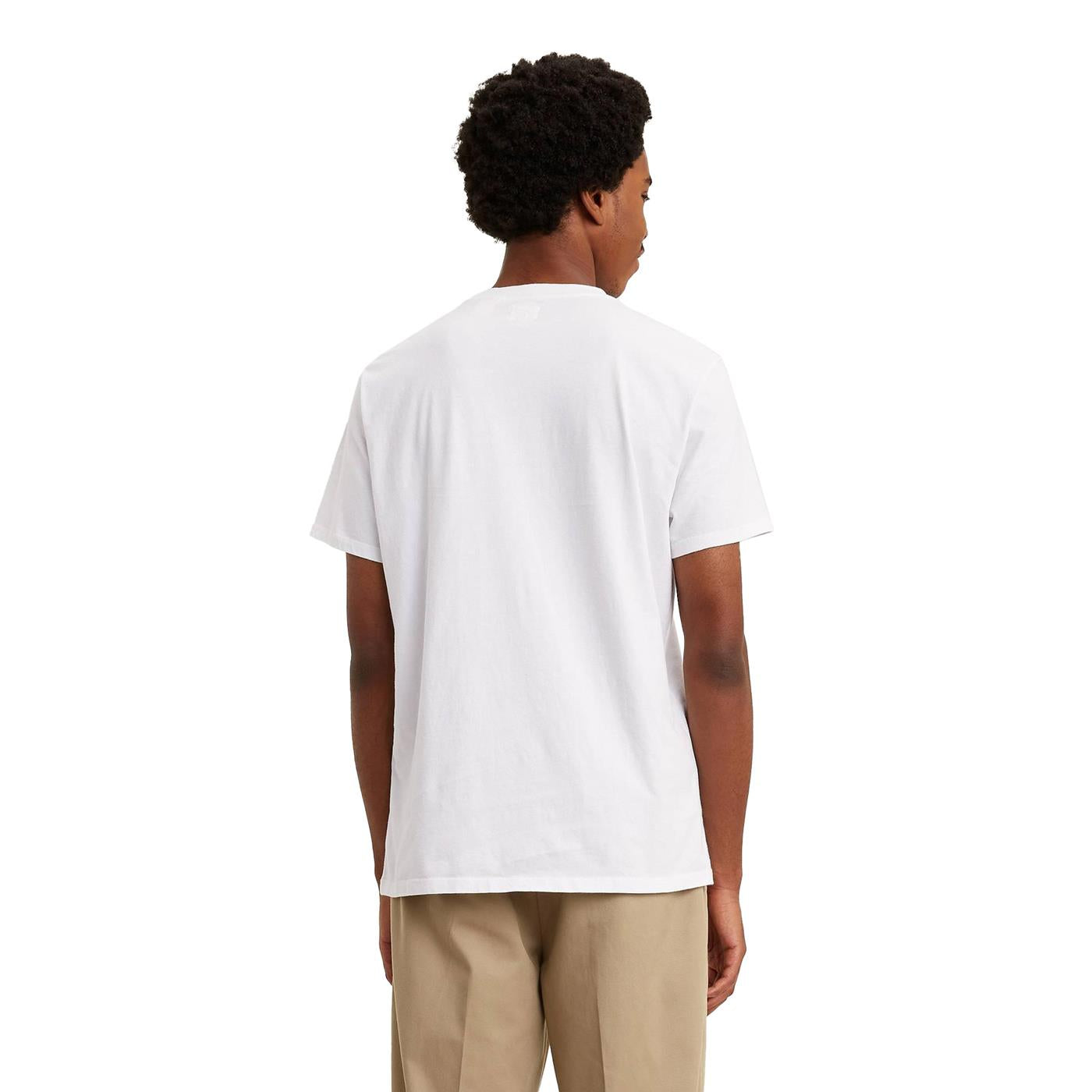 Levis SS Original Housemark Tee White - 56605-0000