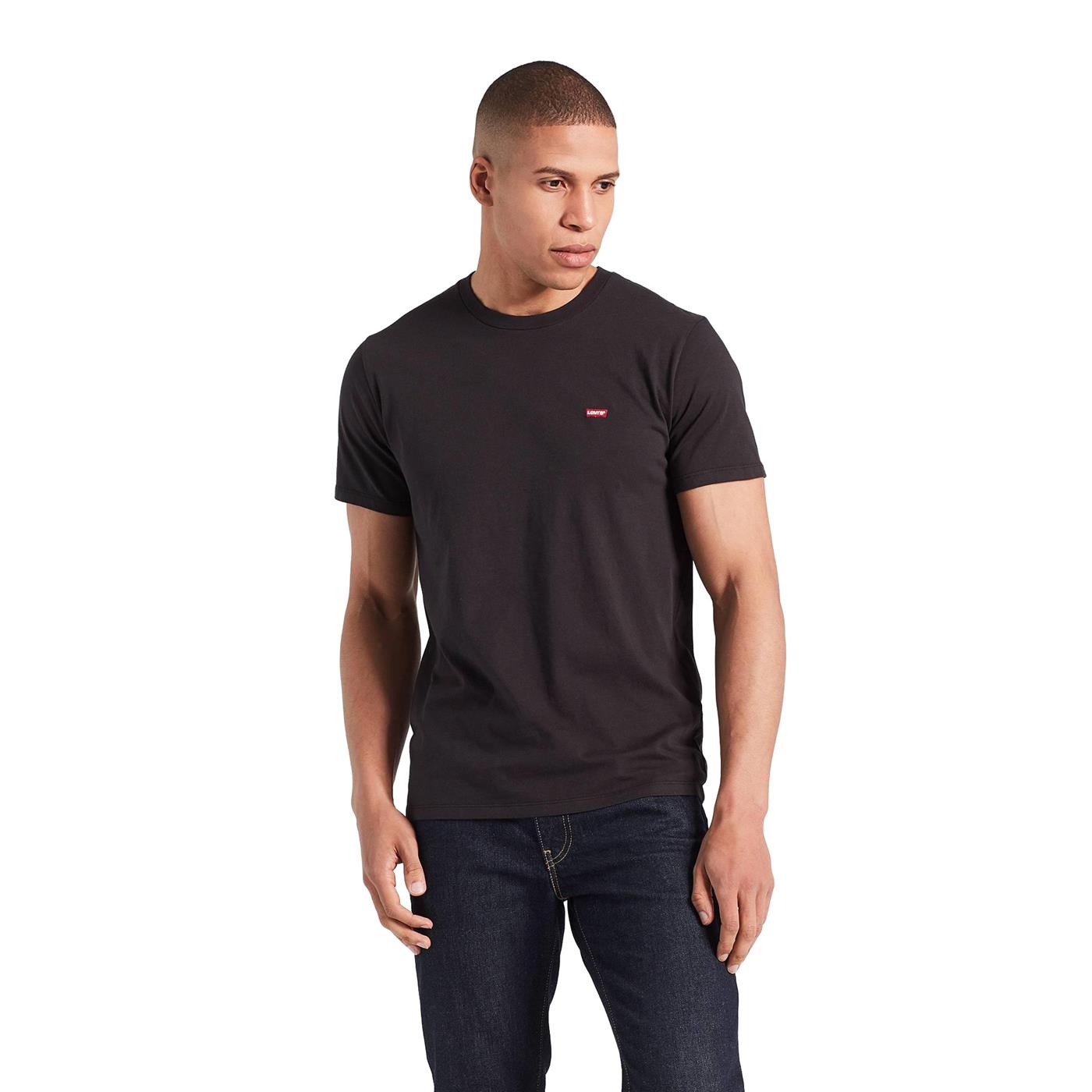Levis SS Original Housemark Tee Mineral Black - 56605-0009