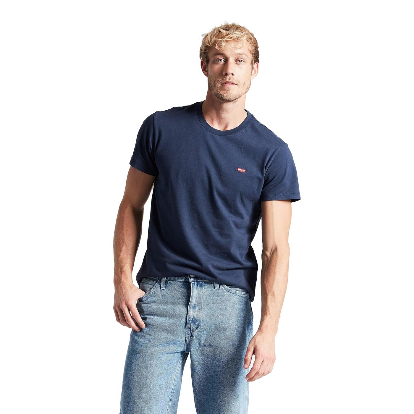 Levis SS Original Housemark Tee Dress Blues - 56605-0017