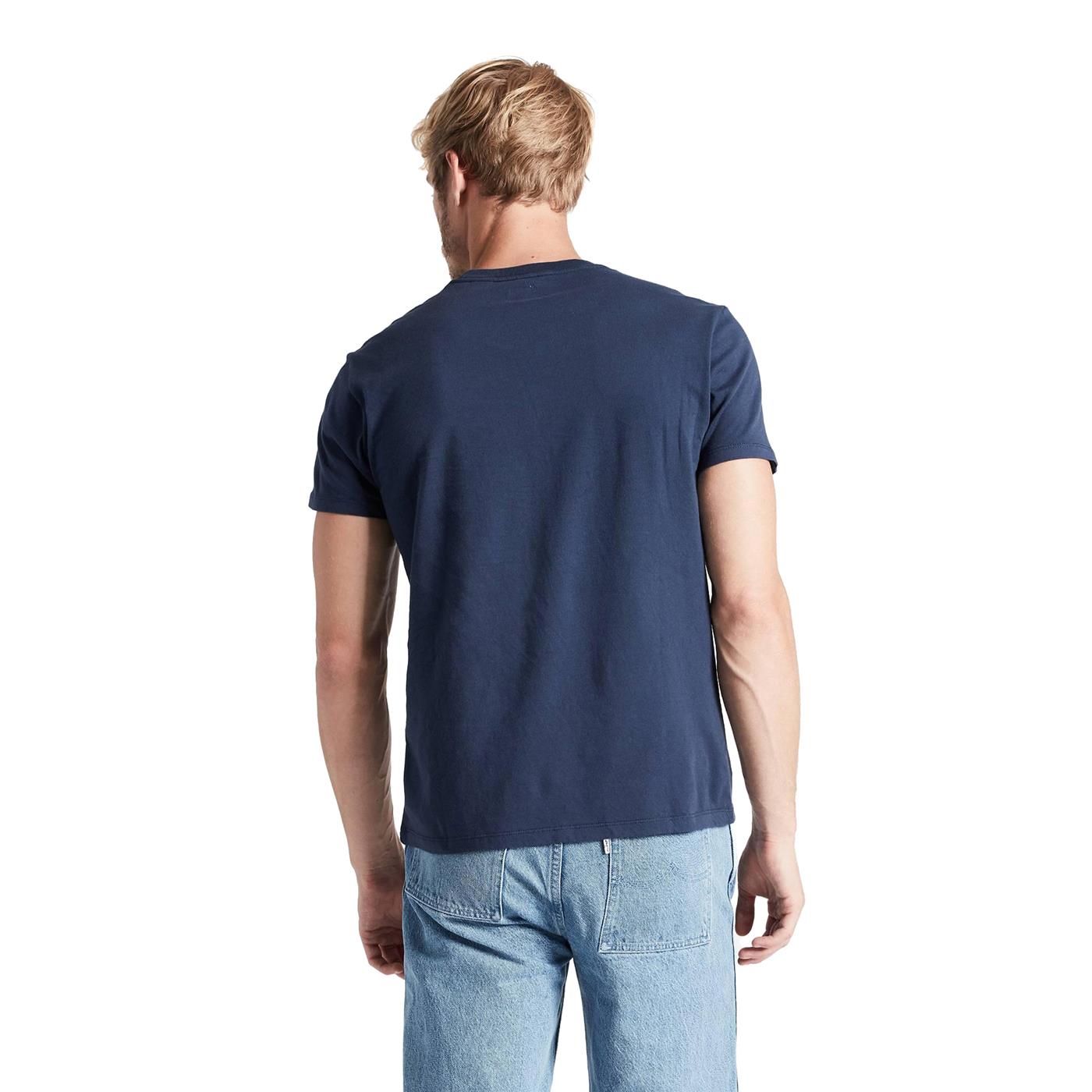 Levis SS Original Housemark Tee Dress Blues - 56605-0017
