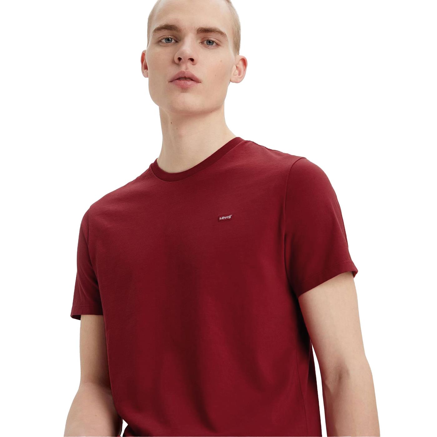 Levis SS Original Housemark Tee Rhythmic Red  - 56605-0176