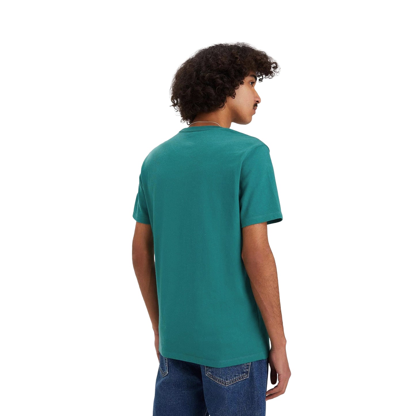 Levis SS Original Housemark Tee Deep Jungle Slub - 56605-0247