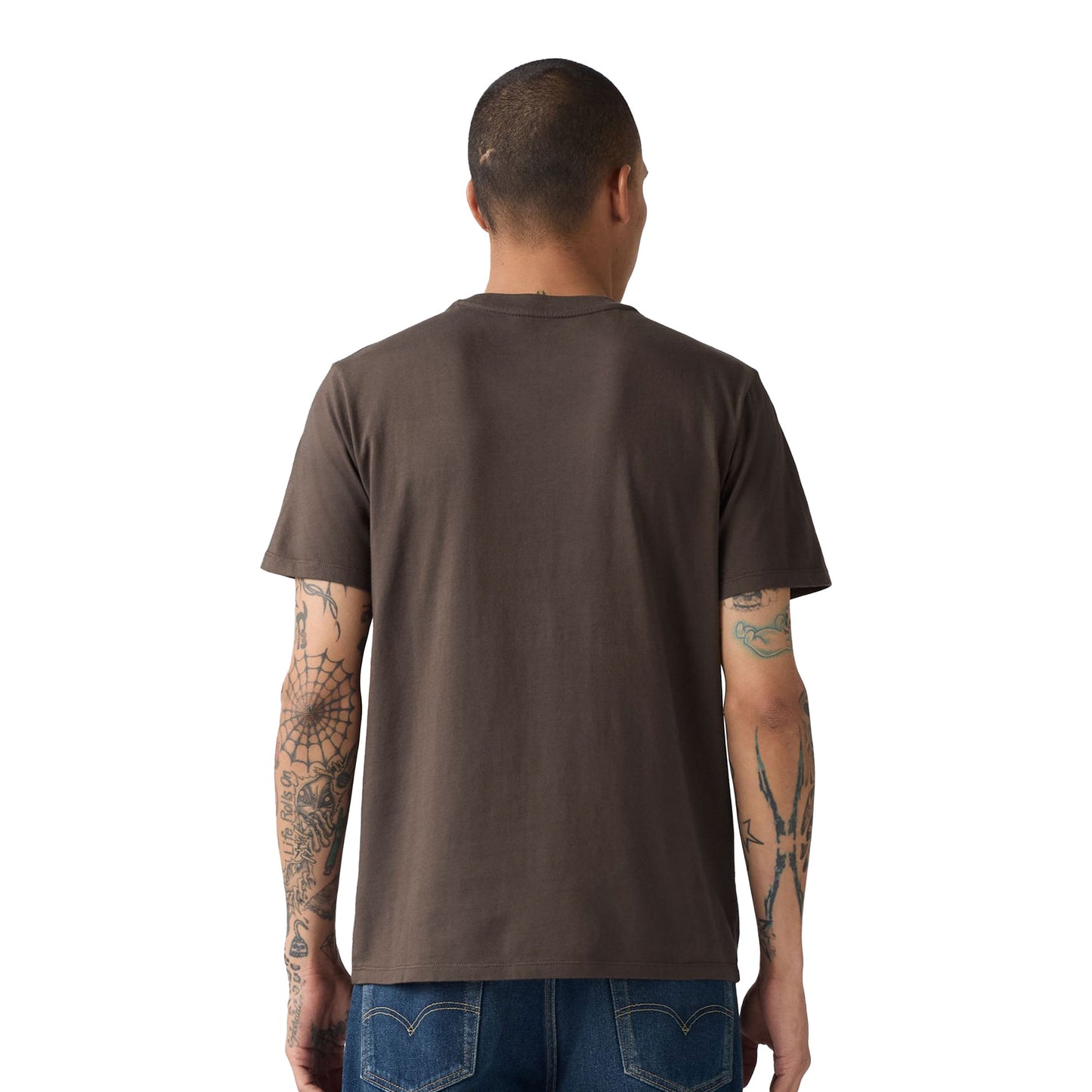 Levis SS Original Housemark Tee Bracken - 56605-0293