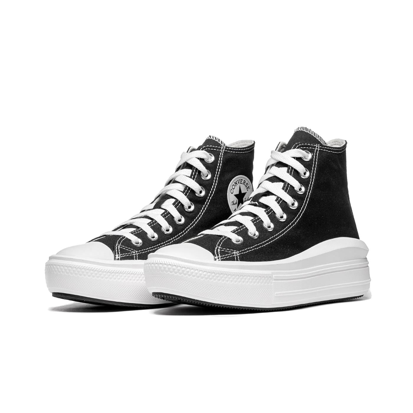 Converse Chuck Taylor All Star Move Hi Black/Natural Ivory - 568497C
