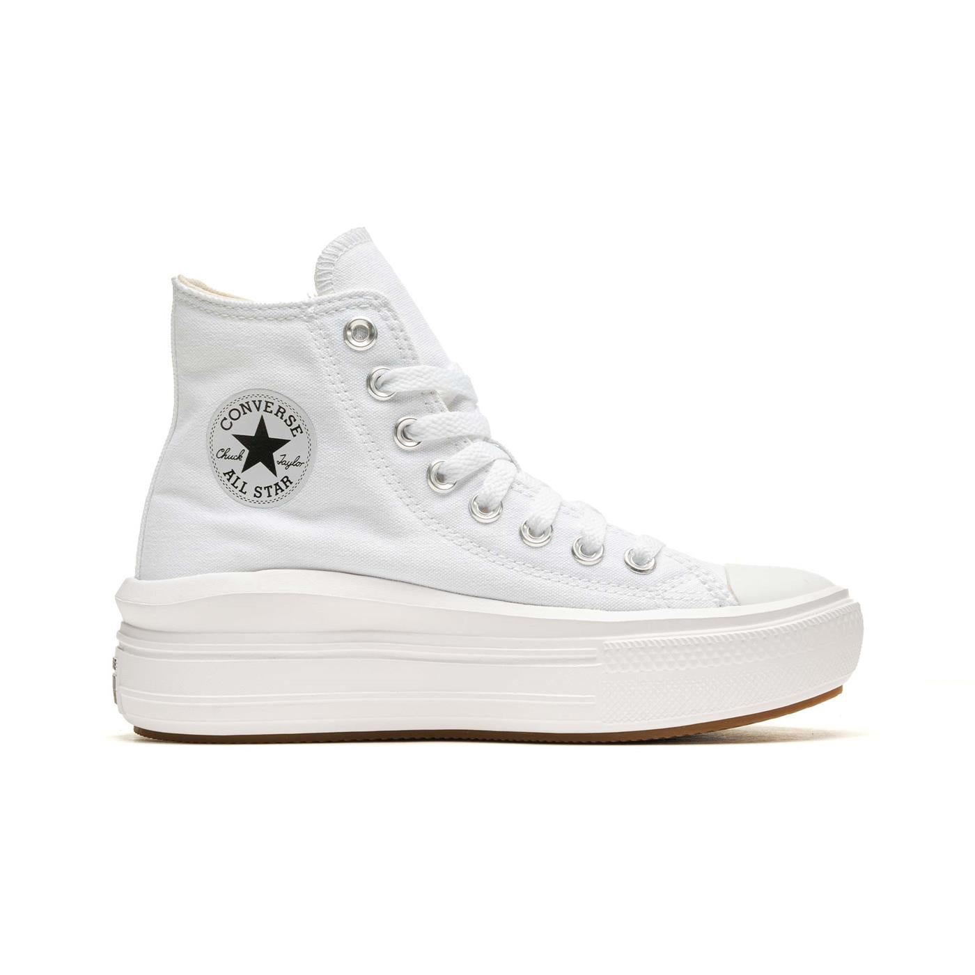 Converse CT All Star Move Hi White/Natural Ivory/Black  - 568498C