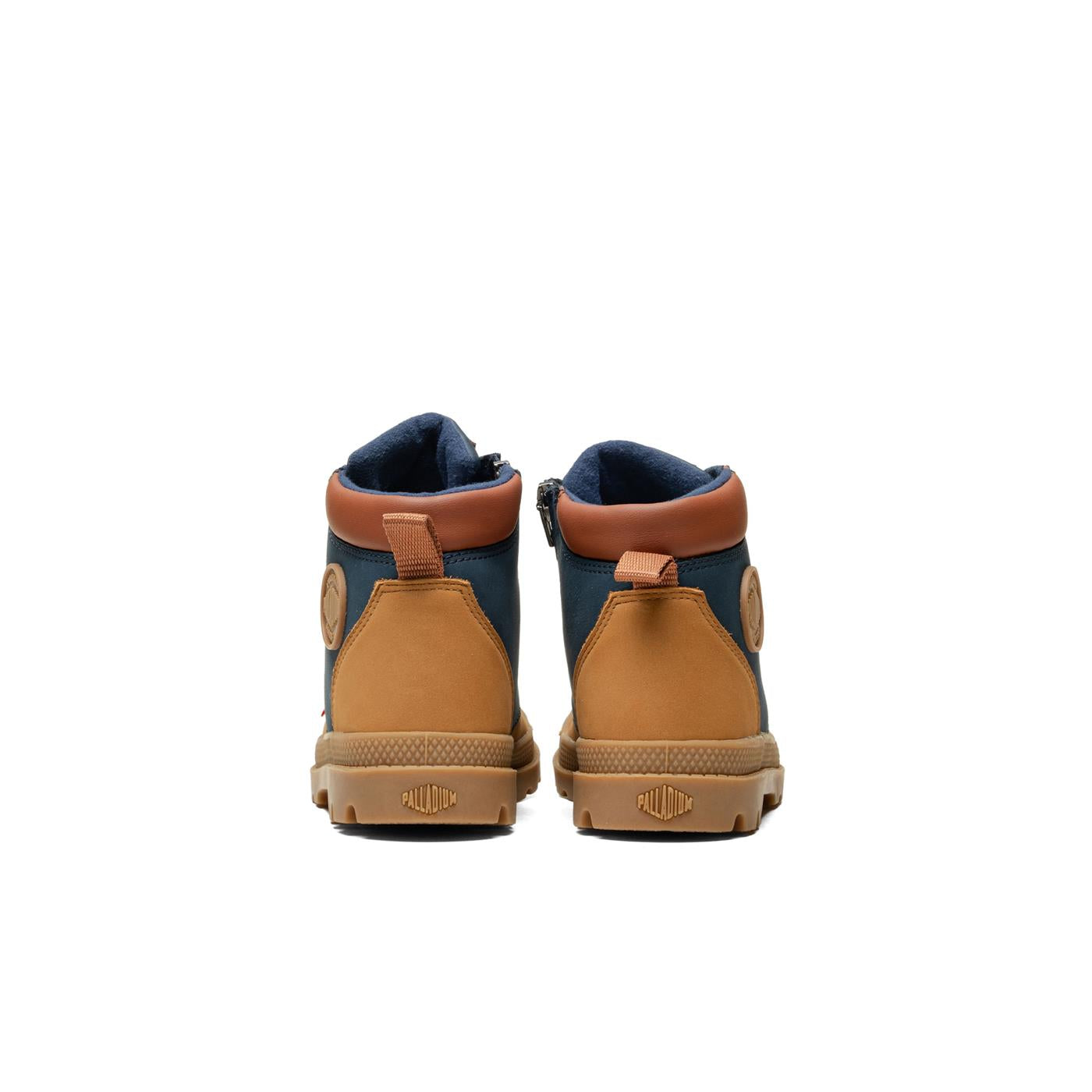 Palladium Pampa Hi Cuff WP OZ Dear Brown/Mood Indigo - 57216-253-M