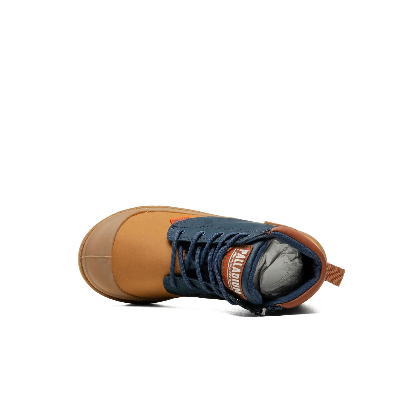 Palladium Pampa Hi Cuff WP OZ Dear Brown/Mood Indigo - 57216-253-M