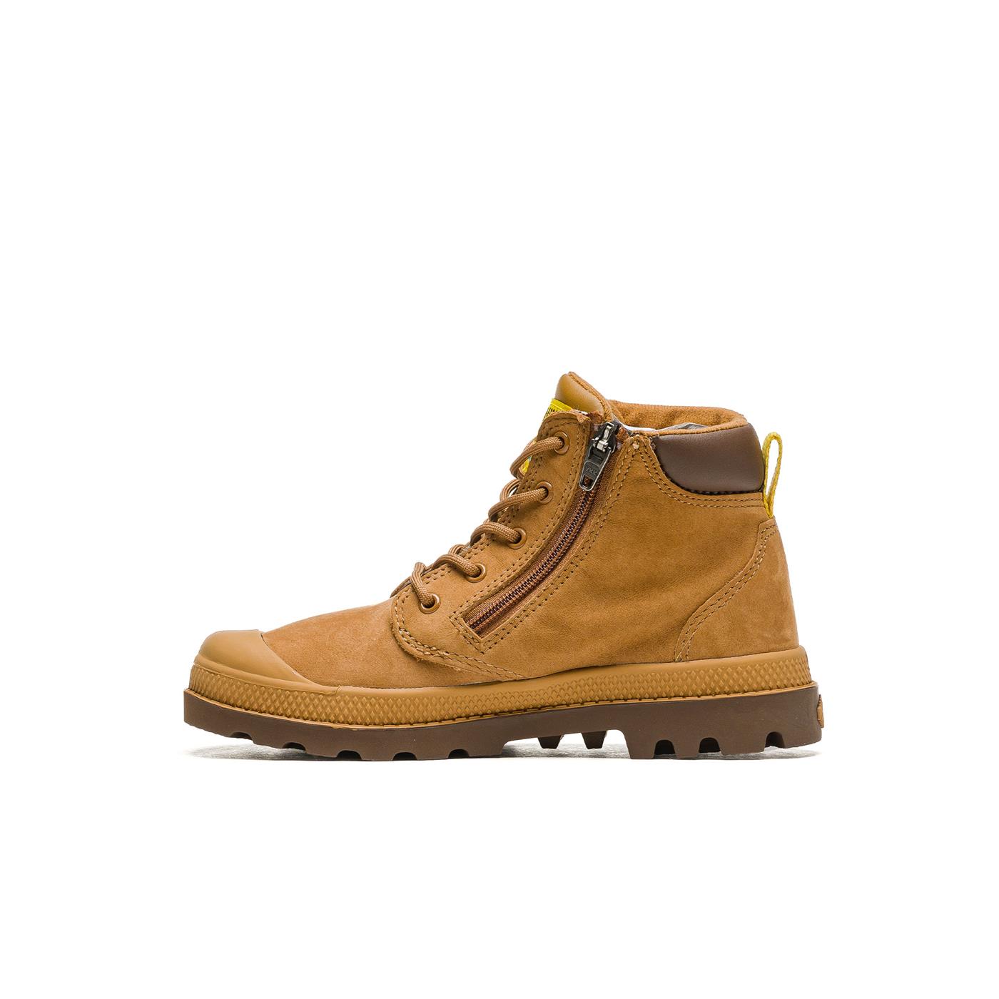 Palladium Pampa Hi Cuff WP OZ Mahogany - 57216-257-M