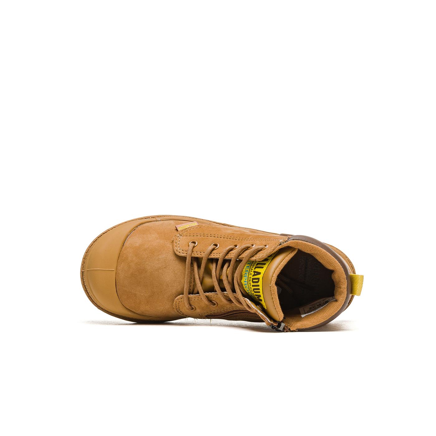Palladium Pampa Hi Cuff WP OZ Mahogany - 57216-257-M