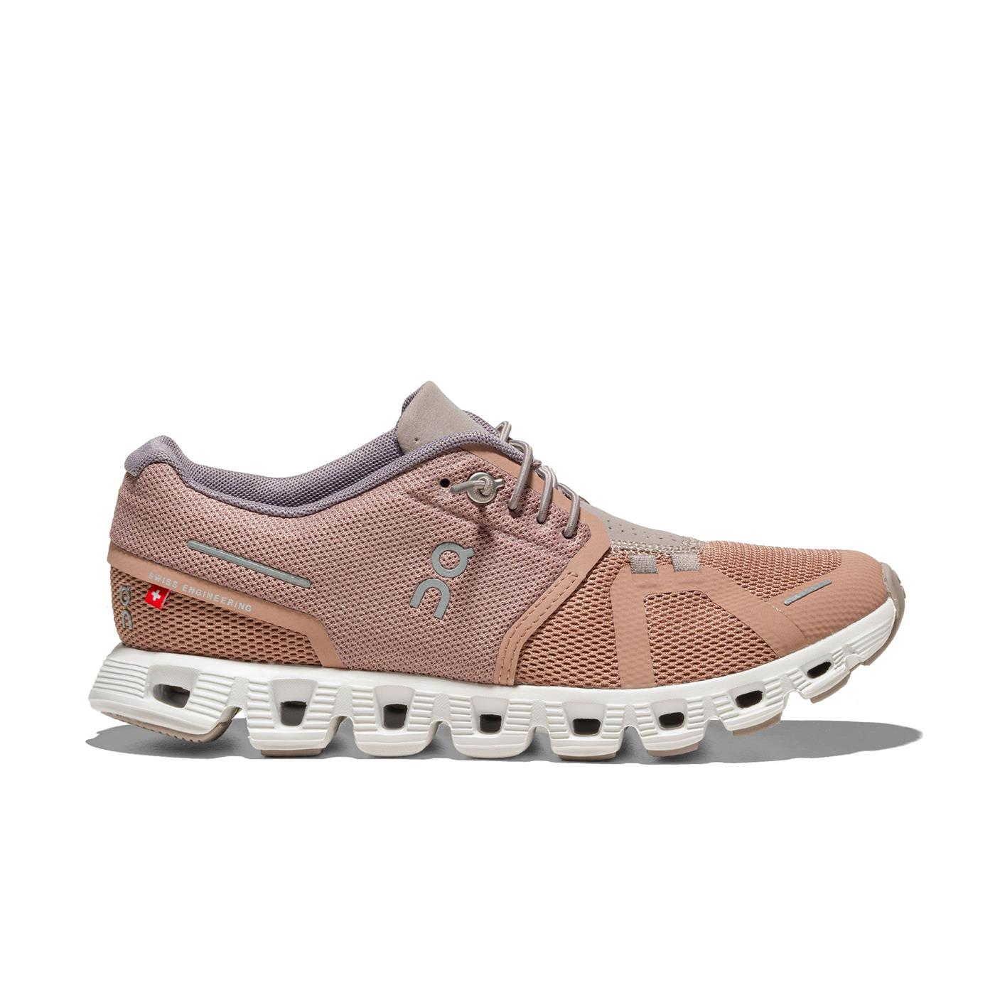 On Running Cloud 5 Rosebrown/Fog - 59.97766