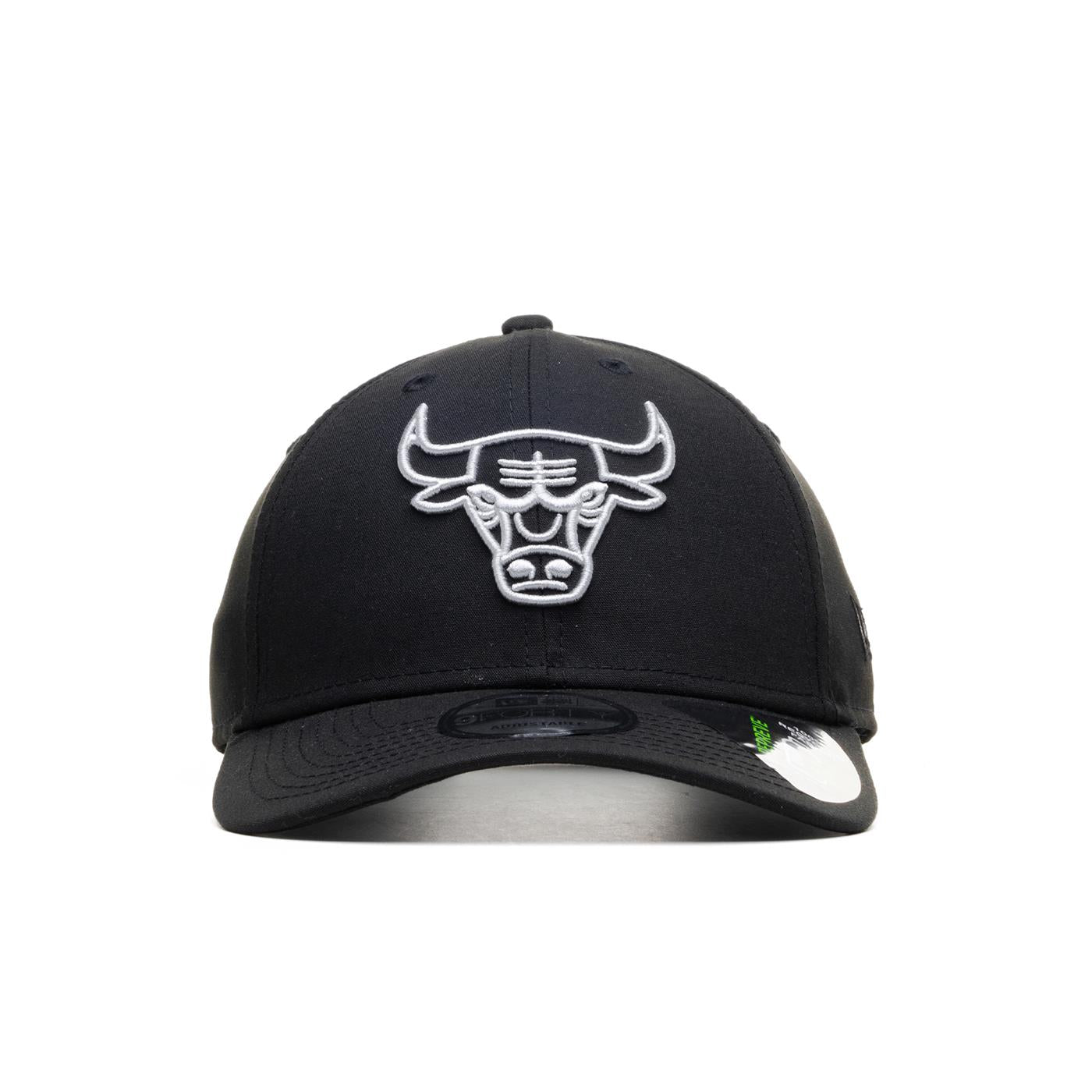 New Era Repreve Monochrome 9Forty Chicago Bulls Black - 60358121