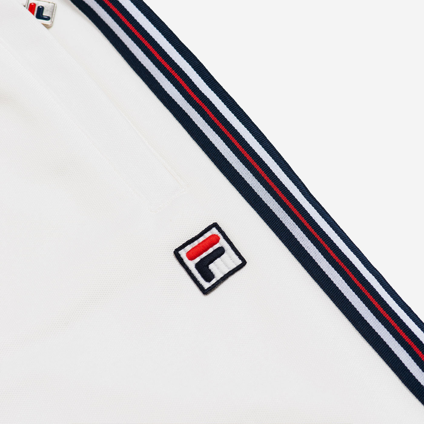 Fila Wan Track Pants Blanc De Blanc - 687647F50