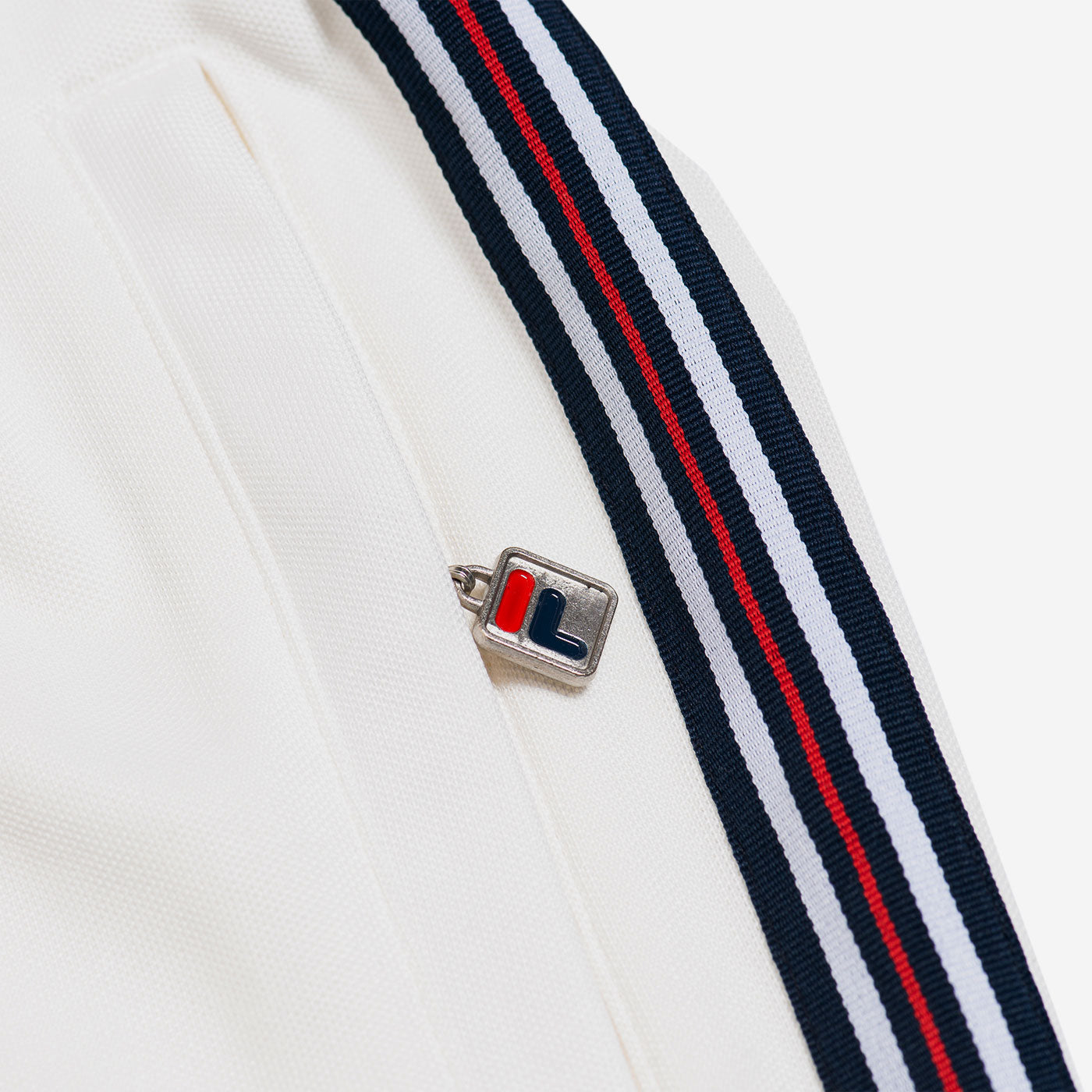 Fila Wan Track Pants Blanc De Blanc - 687647F50