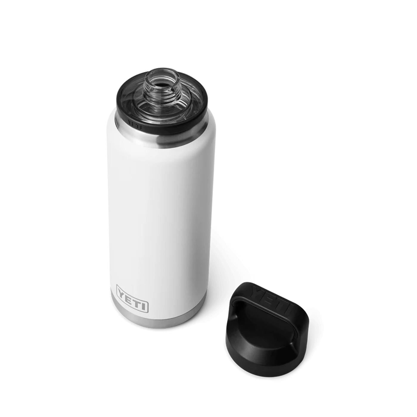 Yeti Rambler® (1L) Chug Cap Bottle White  - 70000003356