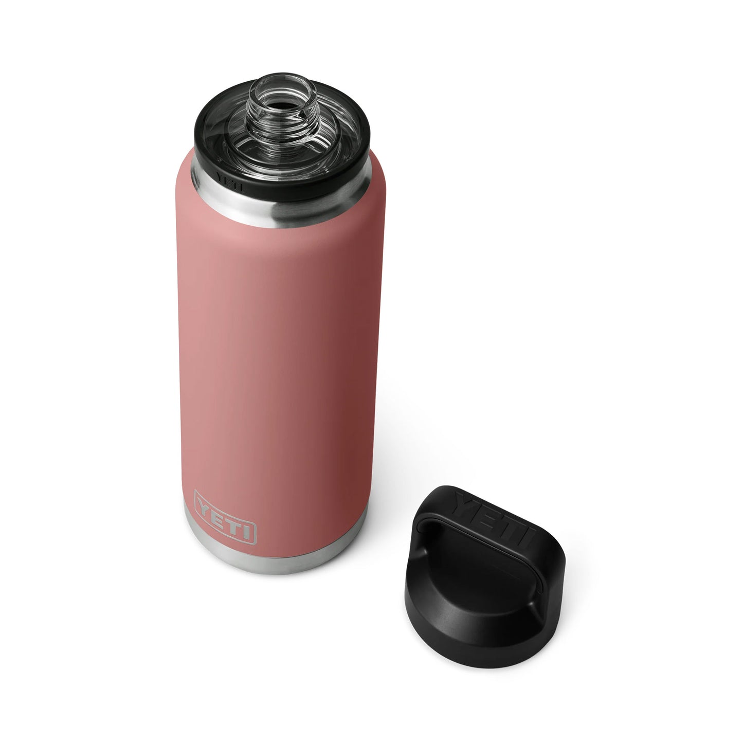 Yeti Rambler® (1L) Chug Cap Bottle Sandstone Pink
