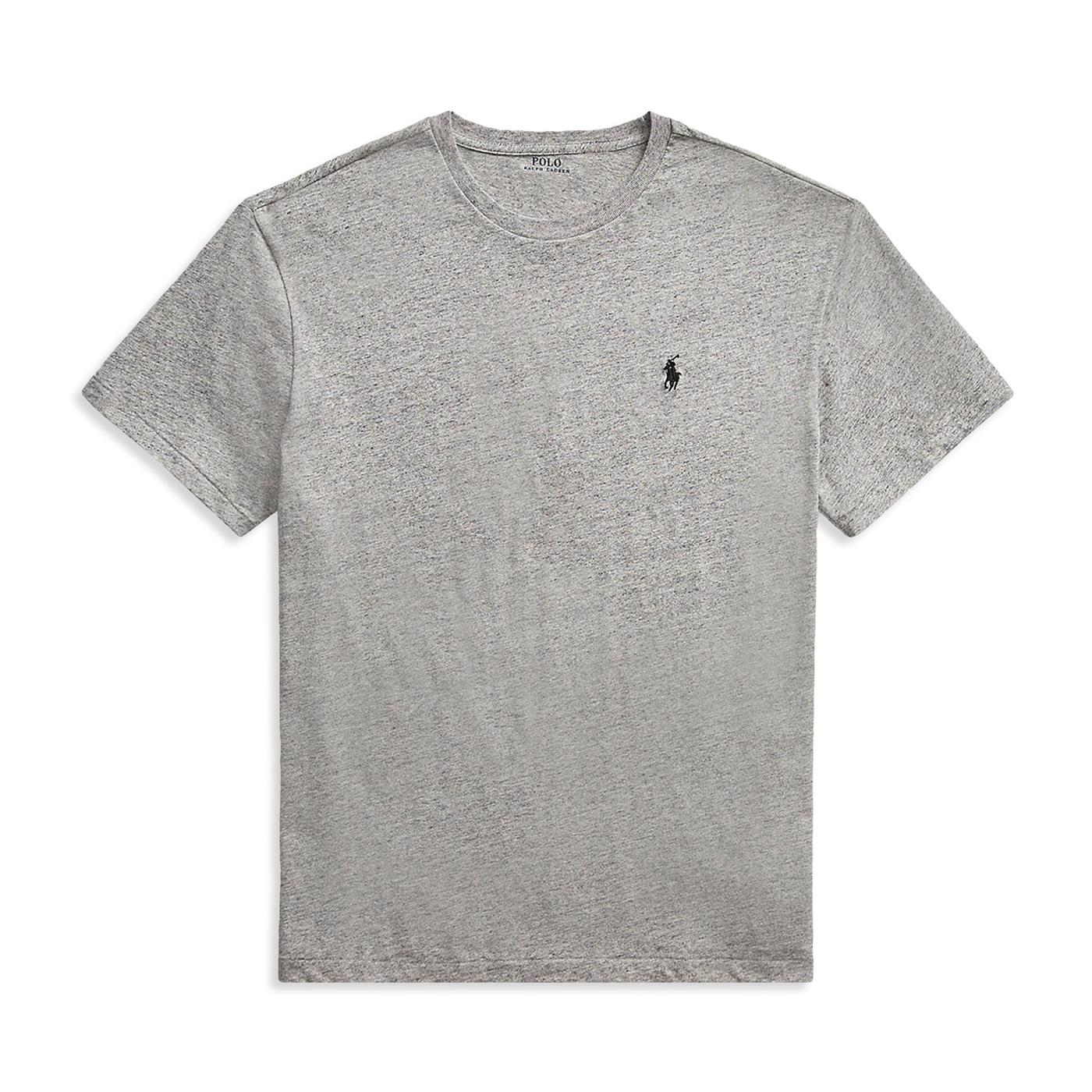 Polo Ralph Lauren Short Sleeve Jersey T-Shirt Dk Vtg Heather - 710680785006