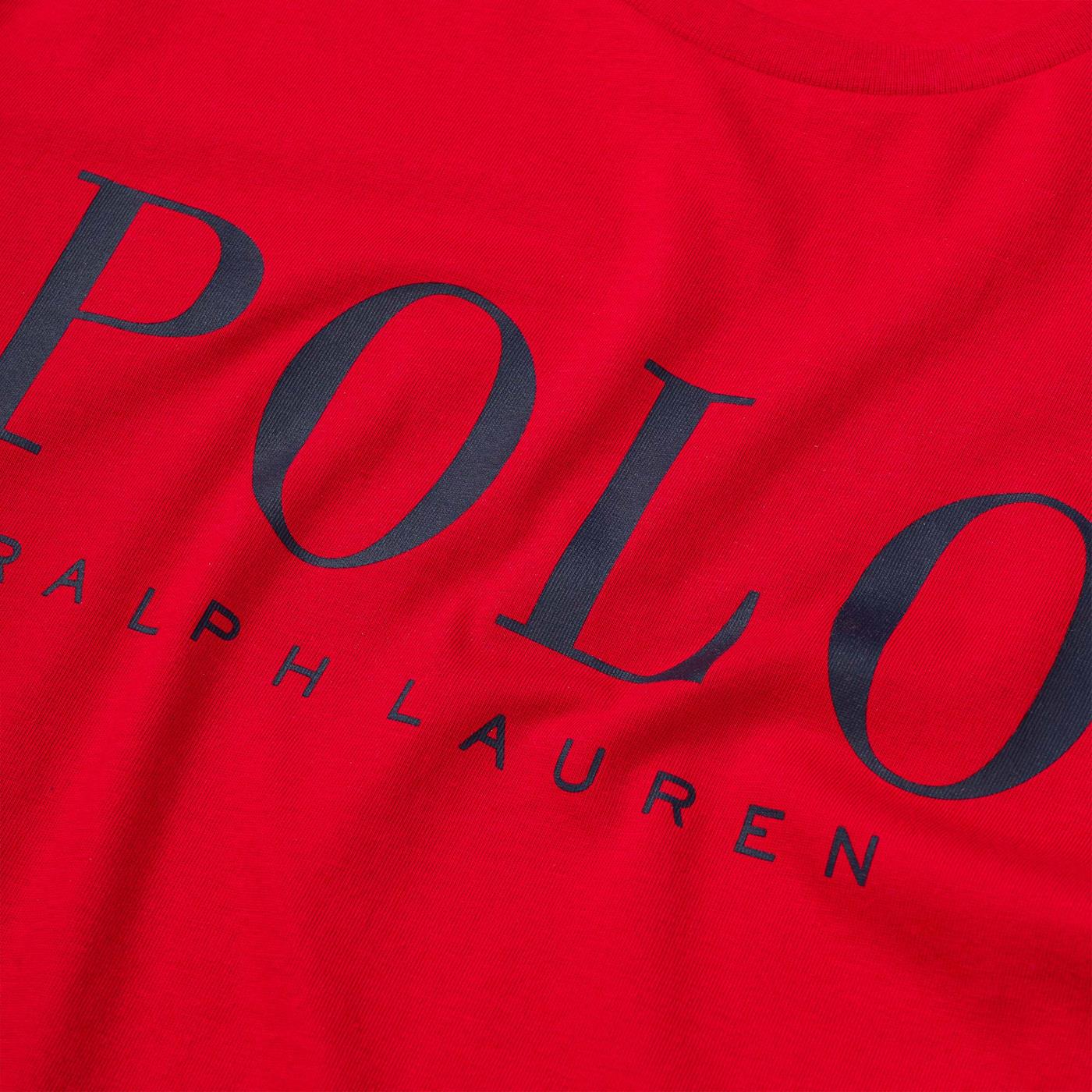 Polo Ralph Lauren Slim Fit Logo Jersey T-Shirt RL Red - 710860829005
