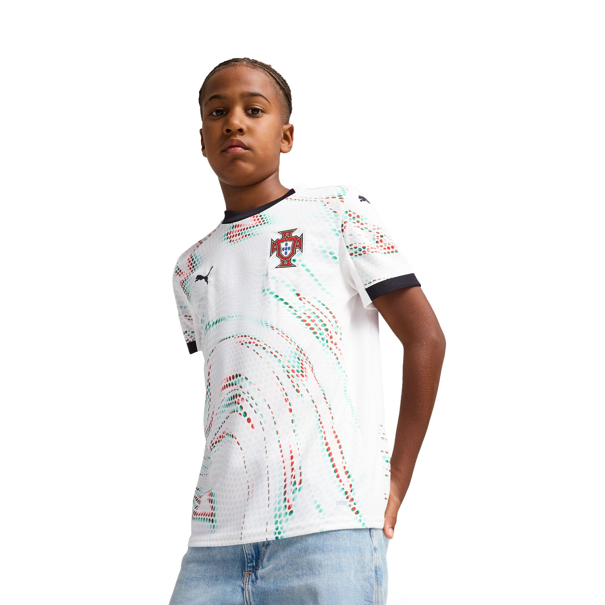 Puma FPF Home Jersey Replica Jr Puma White/Puma Black  - 779212-04