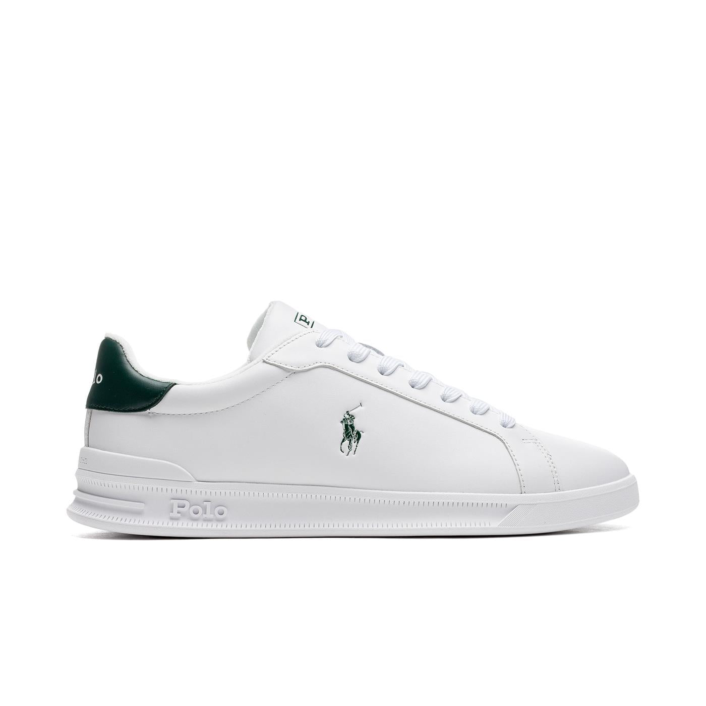 Polo Ralph Lauren Heritage Court II Leather White/C Green - 809829824004