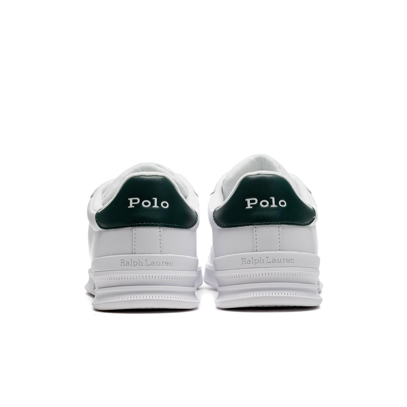 Polo Ralph Lauren Heritage Court II Leather White/C Green - 809829824004