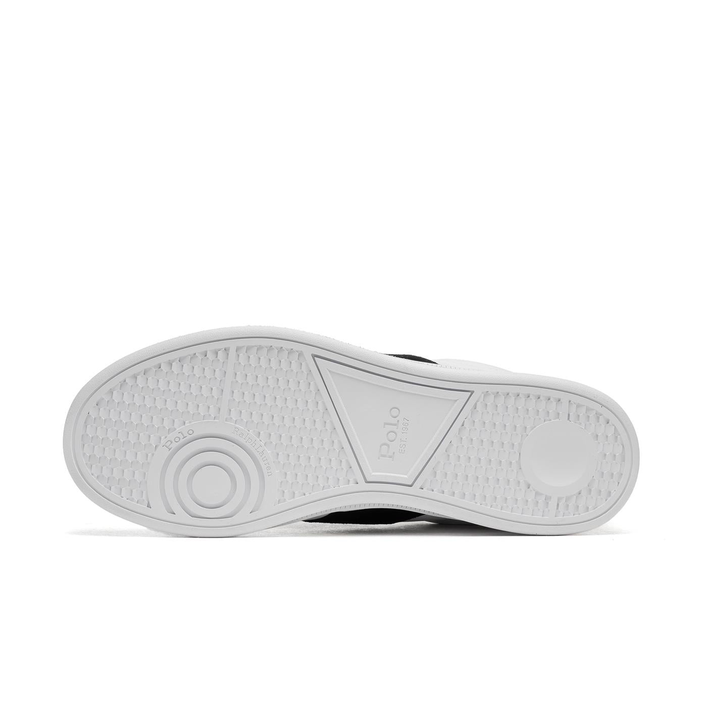 Polo Ralph Lauren Heritage Court II Leather White/Black - 809845109003