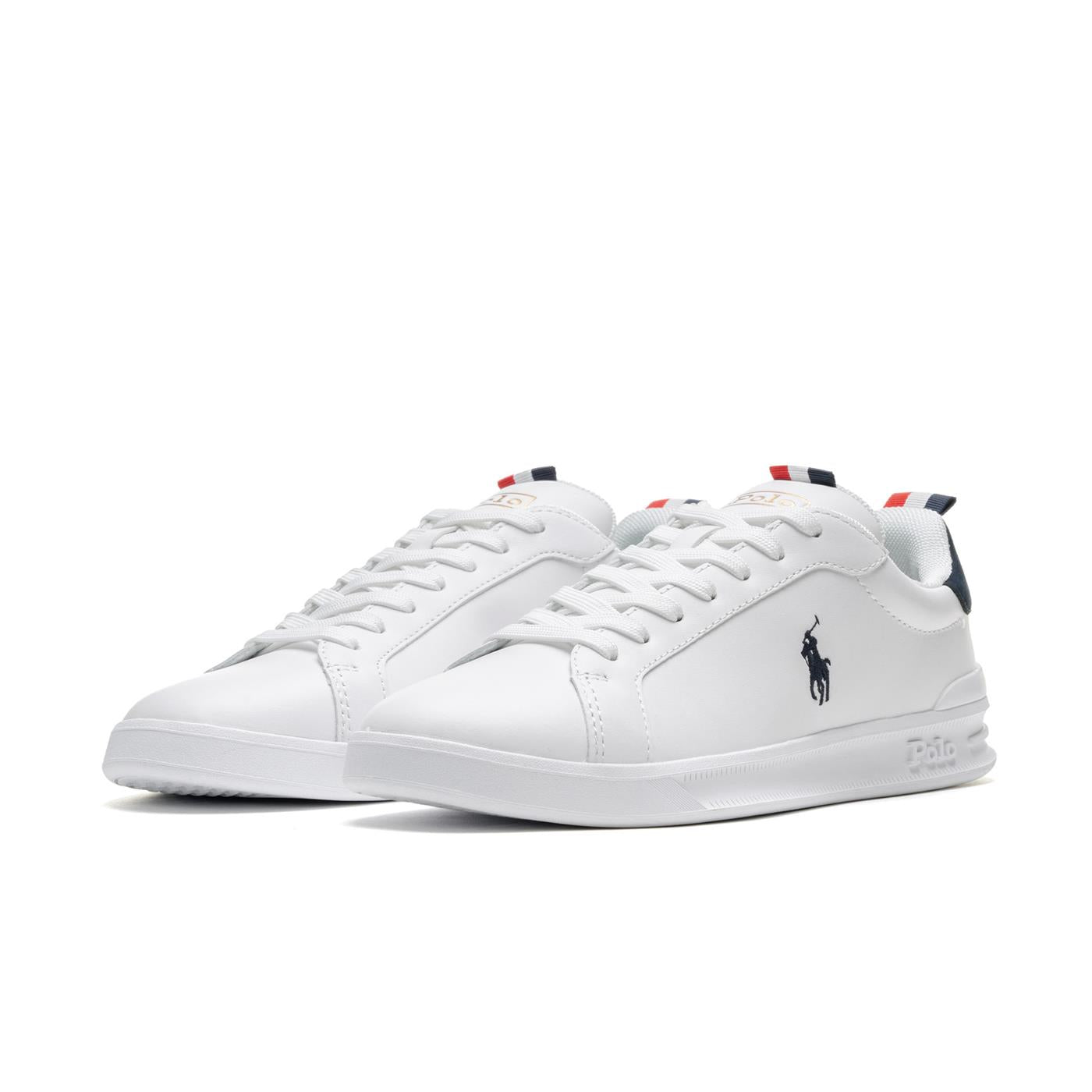 Polo Ralph Lauren Heritage Court II White/Navy/Red - 809860883003