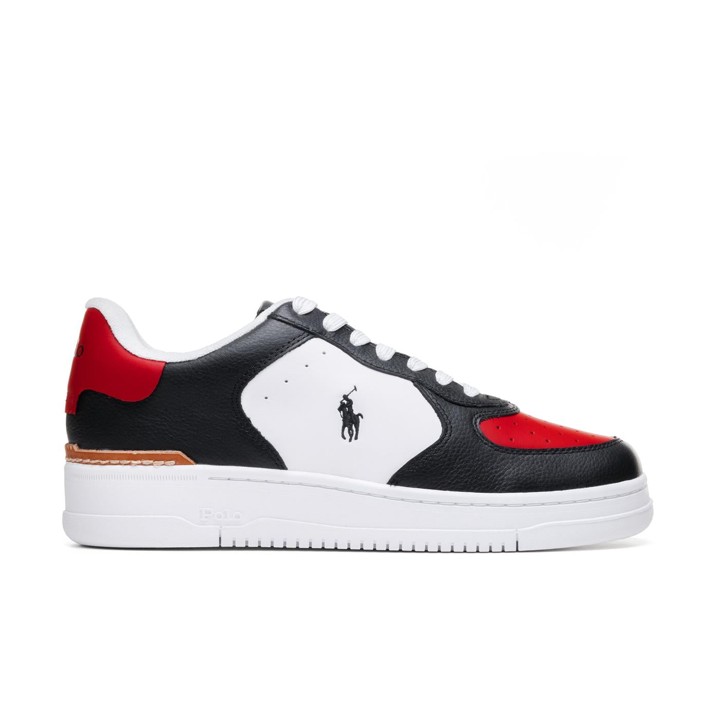 Polo Ralph Lauren Masters Court Black/White/Red - 809891791008