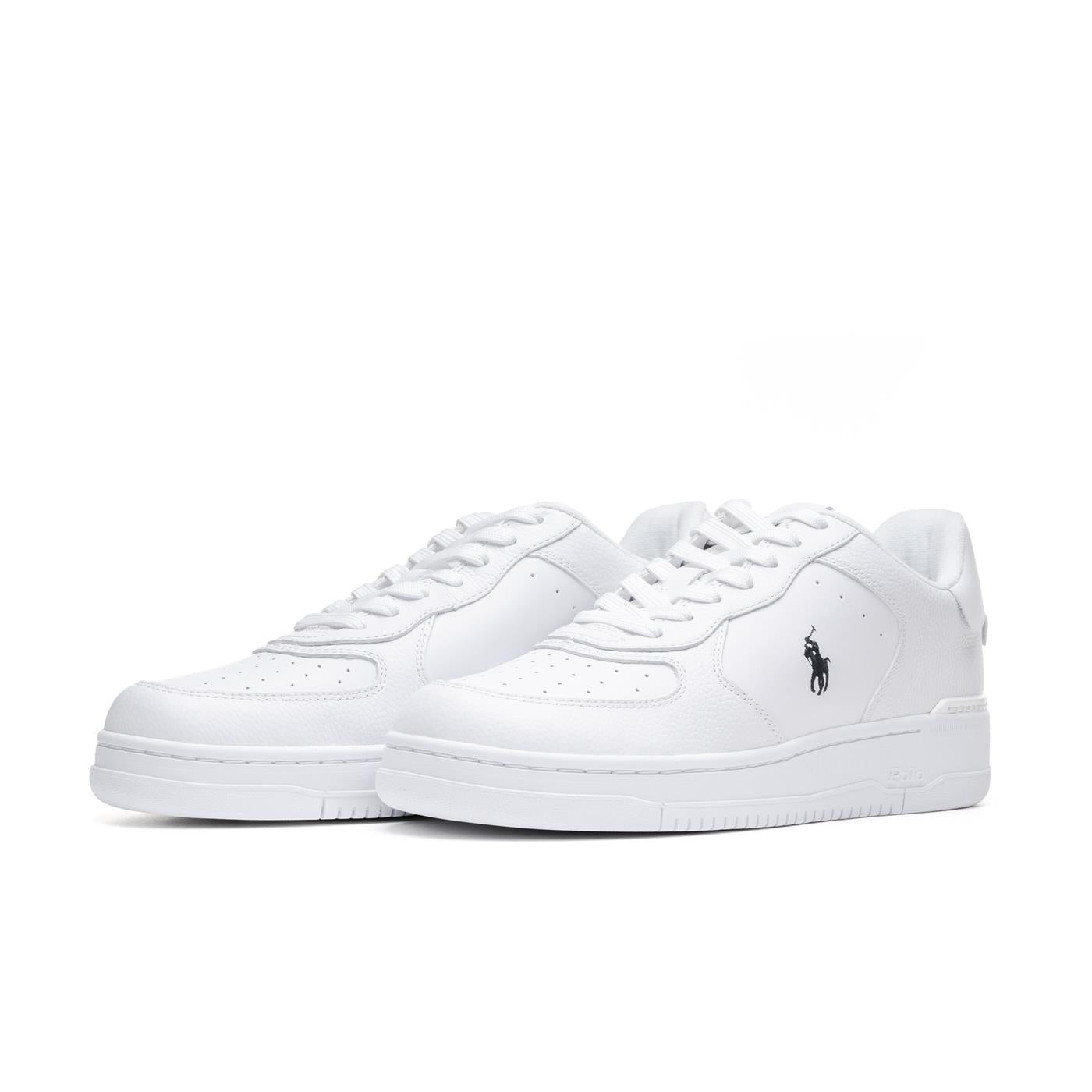 Polo Ralph Lauren Masters Court White/White/Black - 809891791009