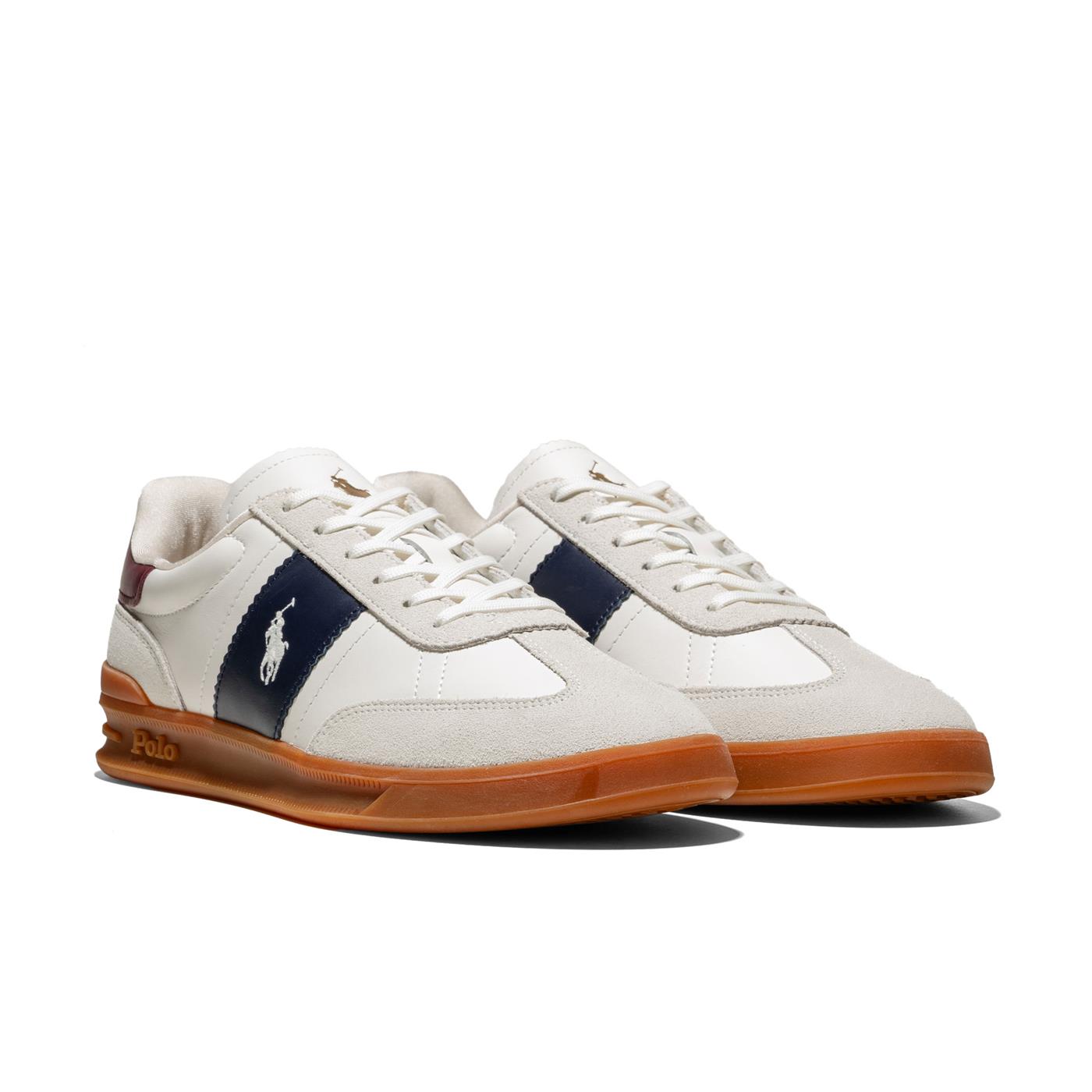 Polo Ralph Lauren Heritage Aera Bianco/Navy/Wine - 809954902001