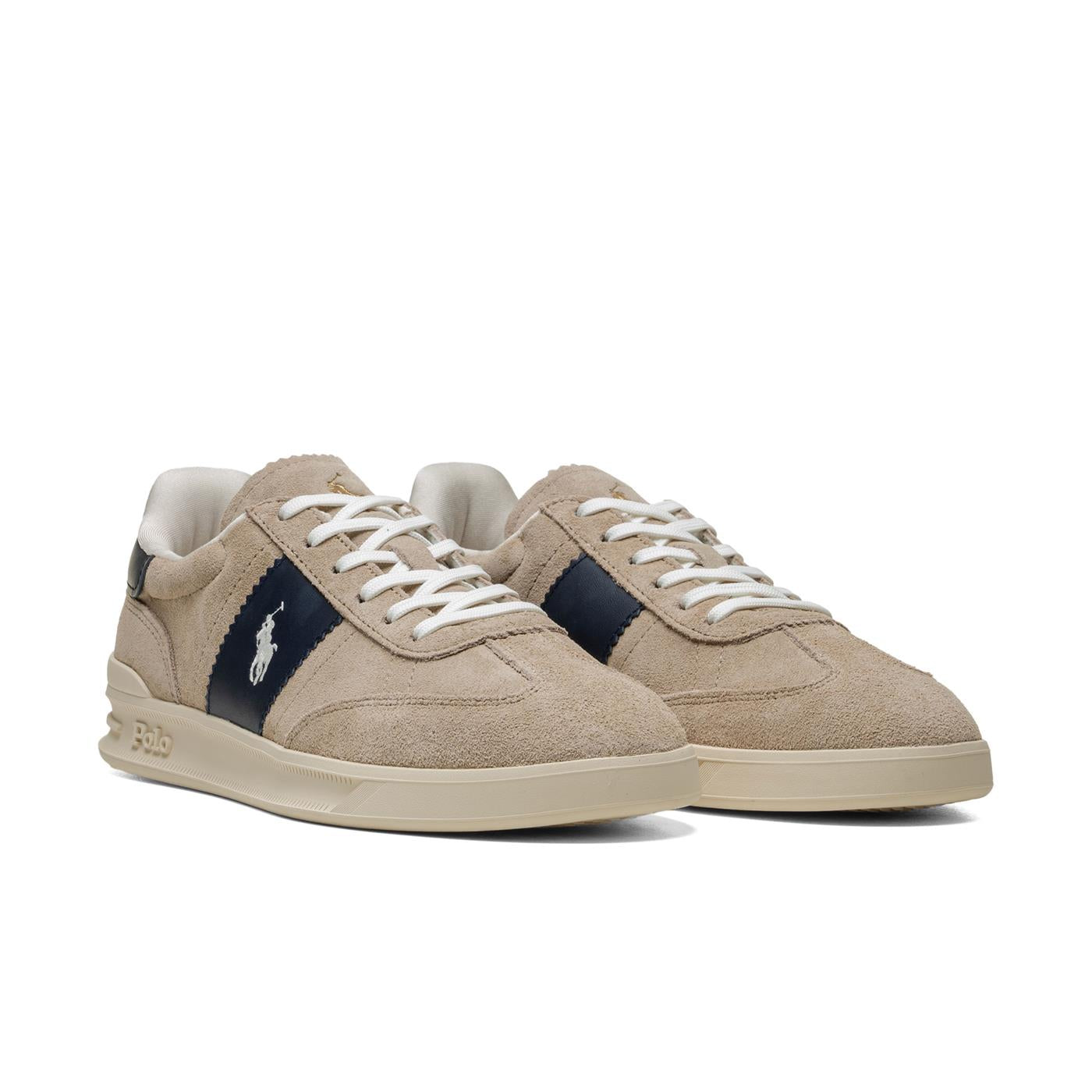 Polo Ralph Lauren Heritage Aera Milkshake/Nsvy/White - 809954903003