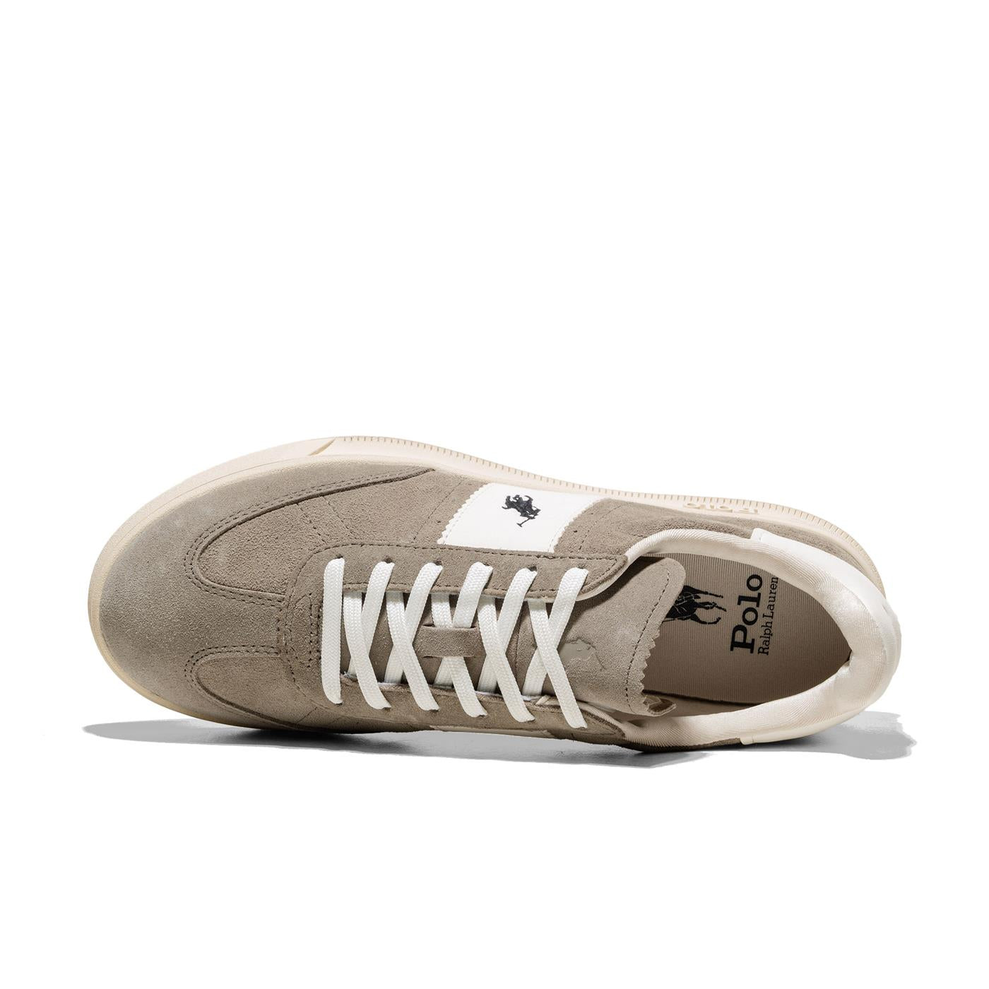 Polo Ralph Lauren Heritage Aera Earth Grey/Deck Wash White - 809960995002