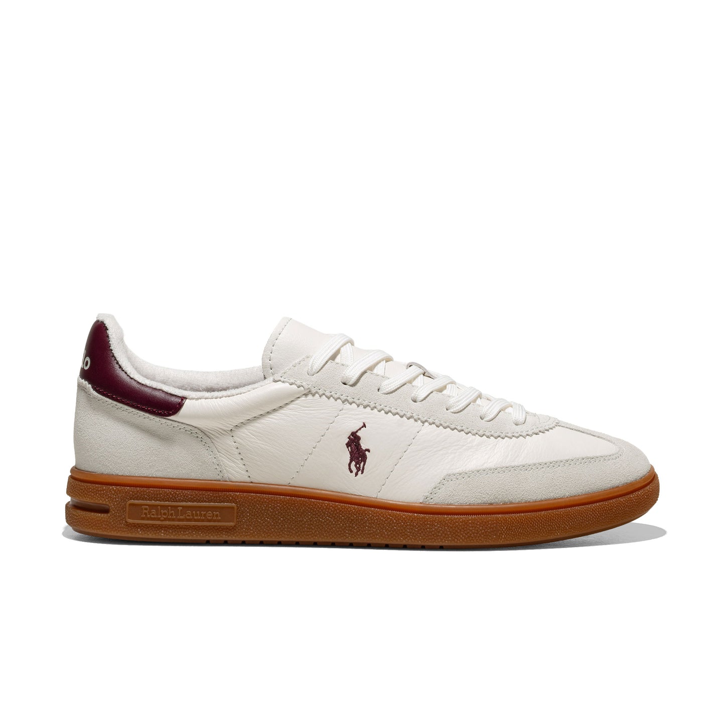 Polo Ralph Lauren Bedford Off White/Wine - 809973701007