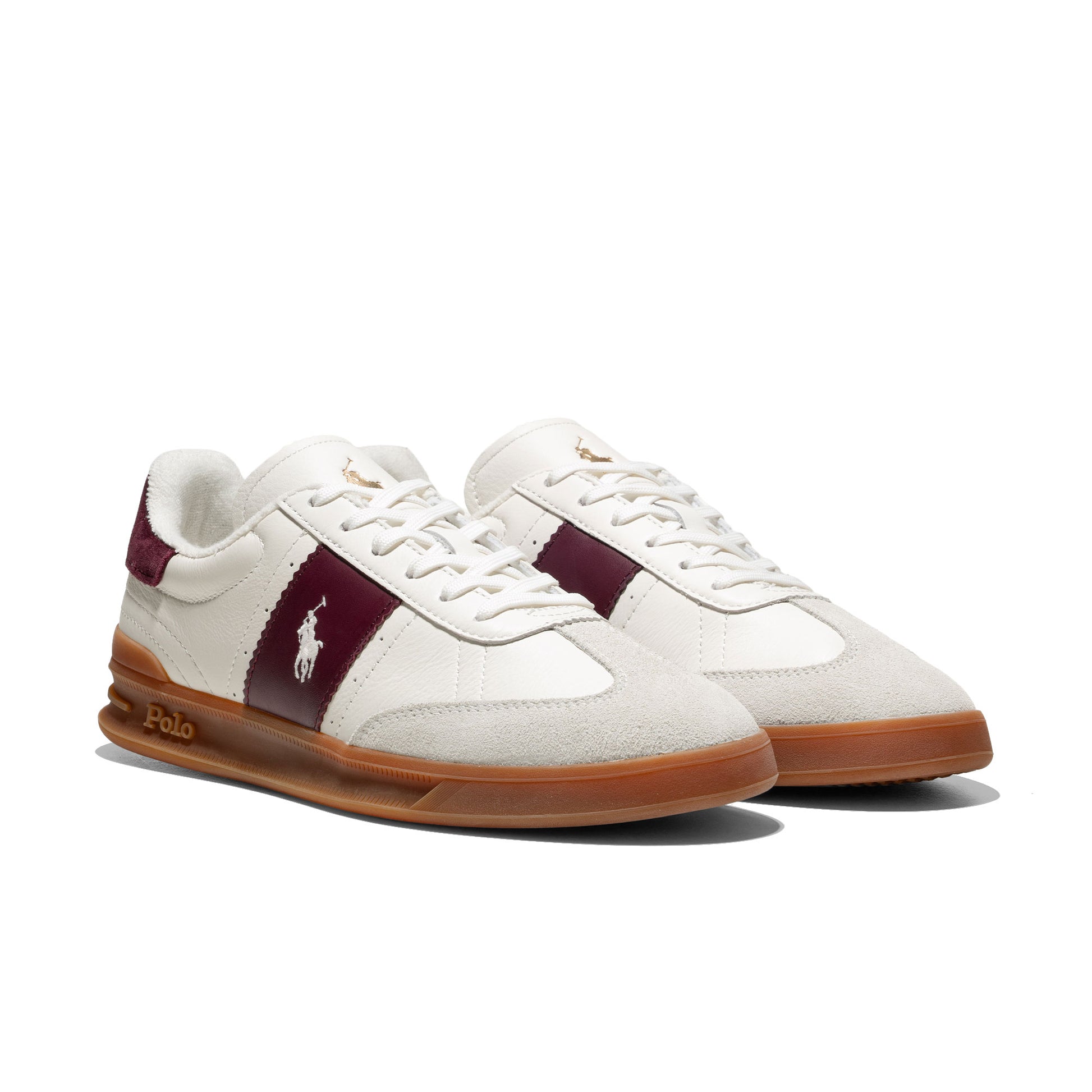 Polo Ralph Lauren Heritage Aera PP Off White/Wine  - 809973706003
