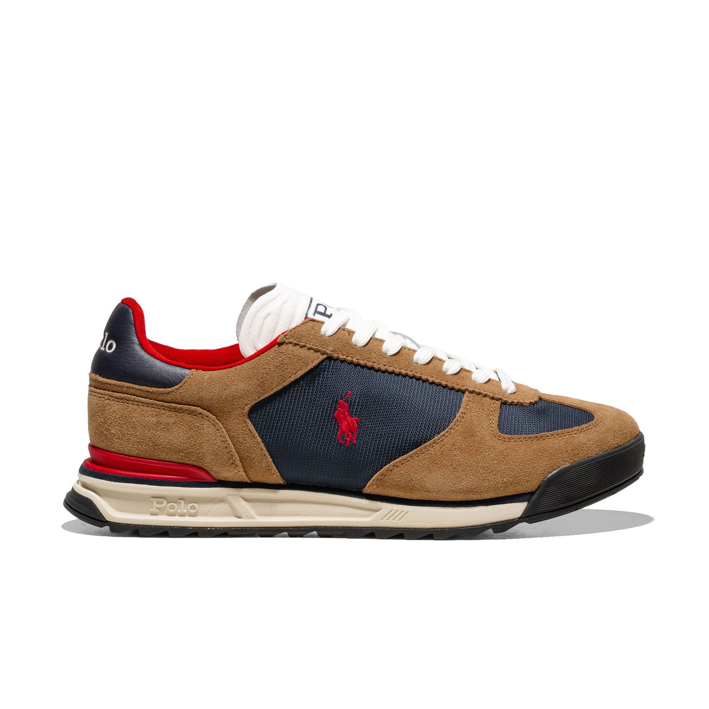 Polo Ralph Lauren Varick Desert Tan/Navy/Red - 809974040001